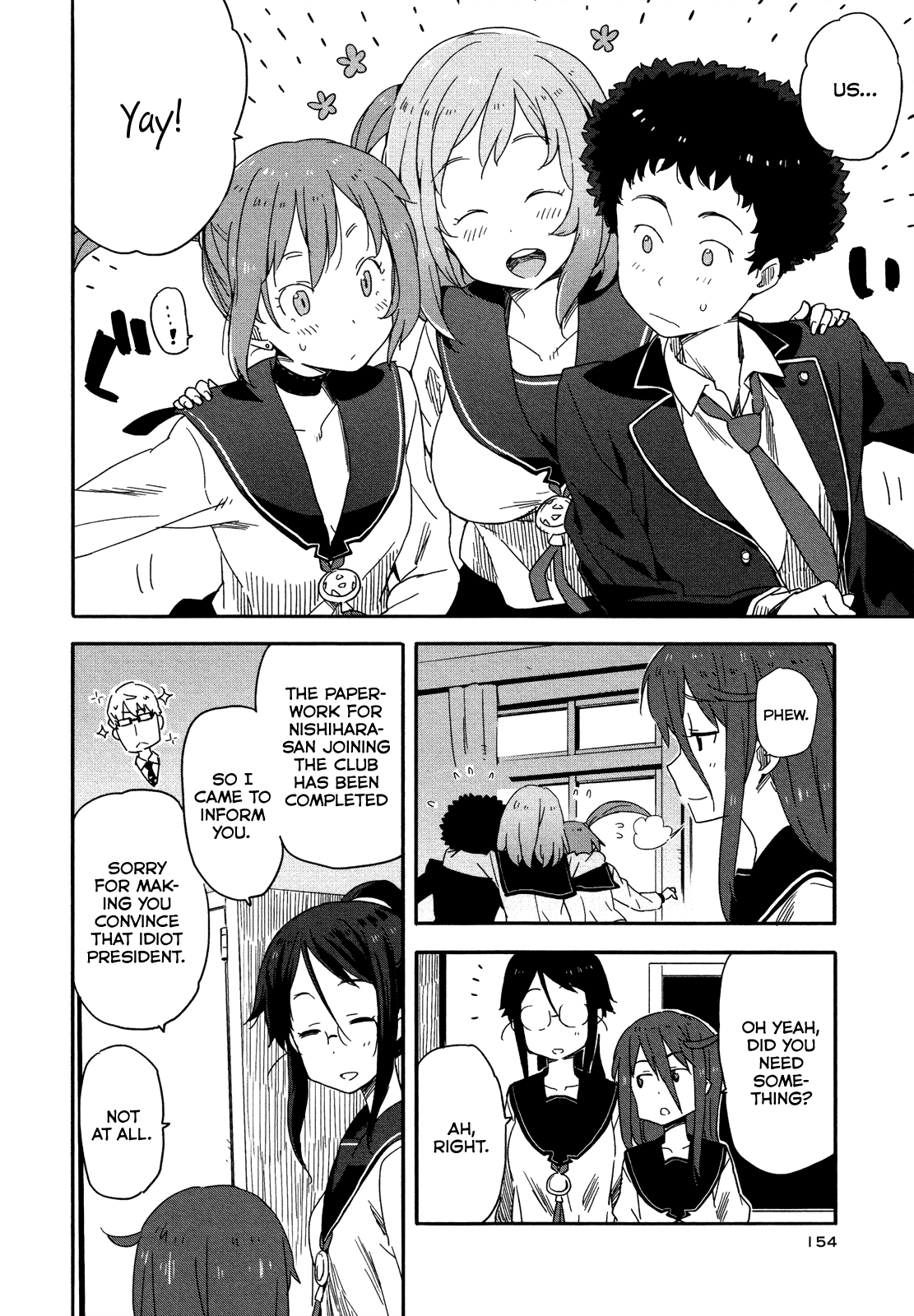 Saito-kun wa Chounouryokusha Rashii Chapter 12 page 22 - Chapter 12: (Omitted) I Got an Afro