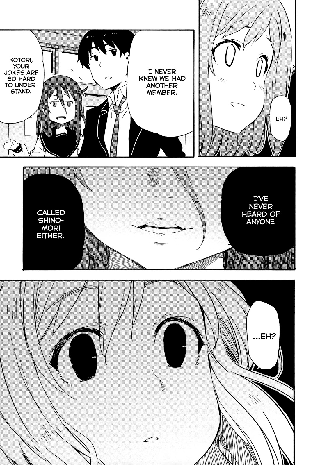 Saito-kun wa Chounouryokusha Rashii Chapter 13 page 12 - Chapter 13: Missing Persons Case of Shinomori Shizuka Part 1