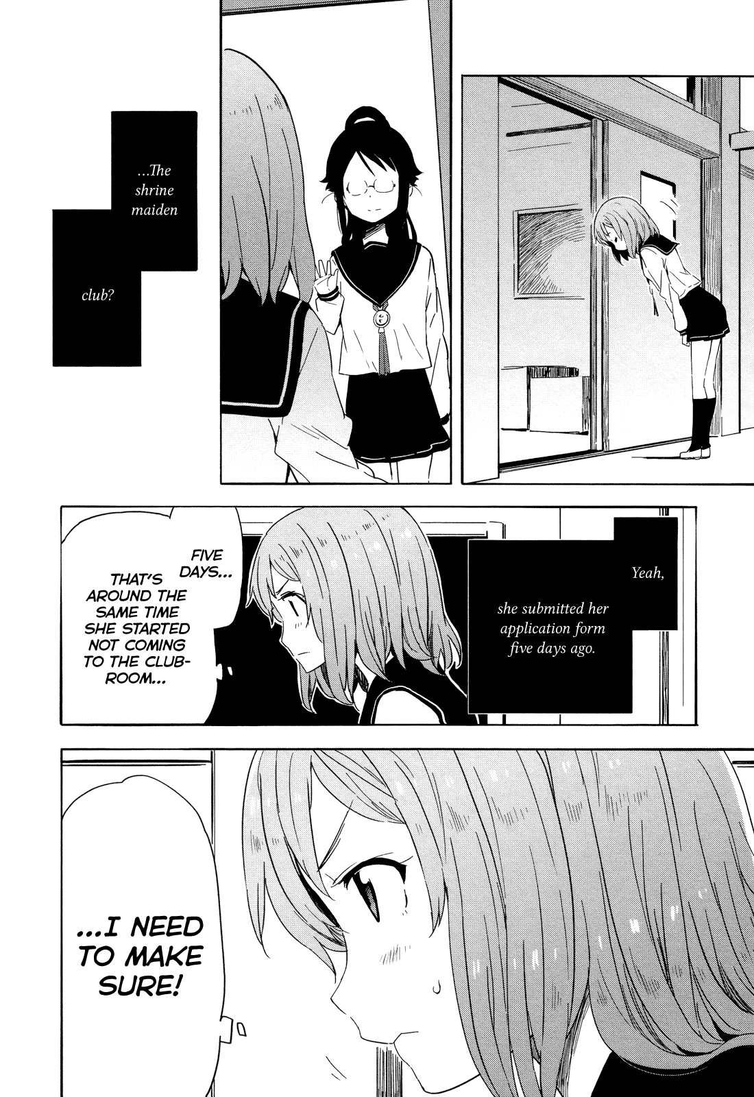 Saito-kun wa Chounouryokusha Rashii Chapter 13 page 25 - Chapter 13: Missing Persons Case of Shinomori Shizuka Part 1