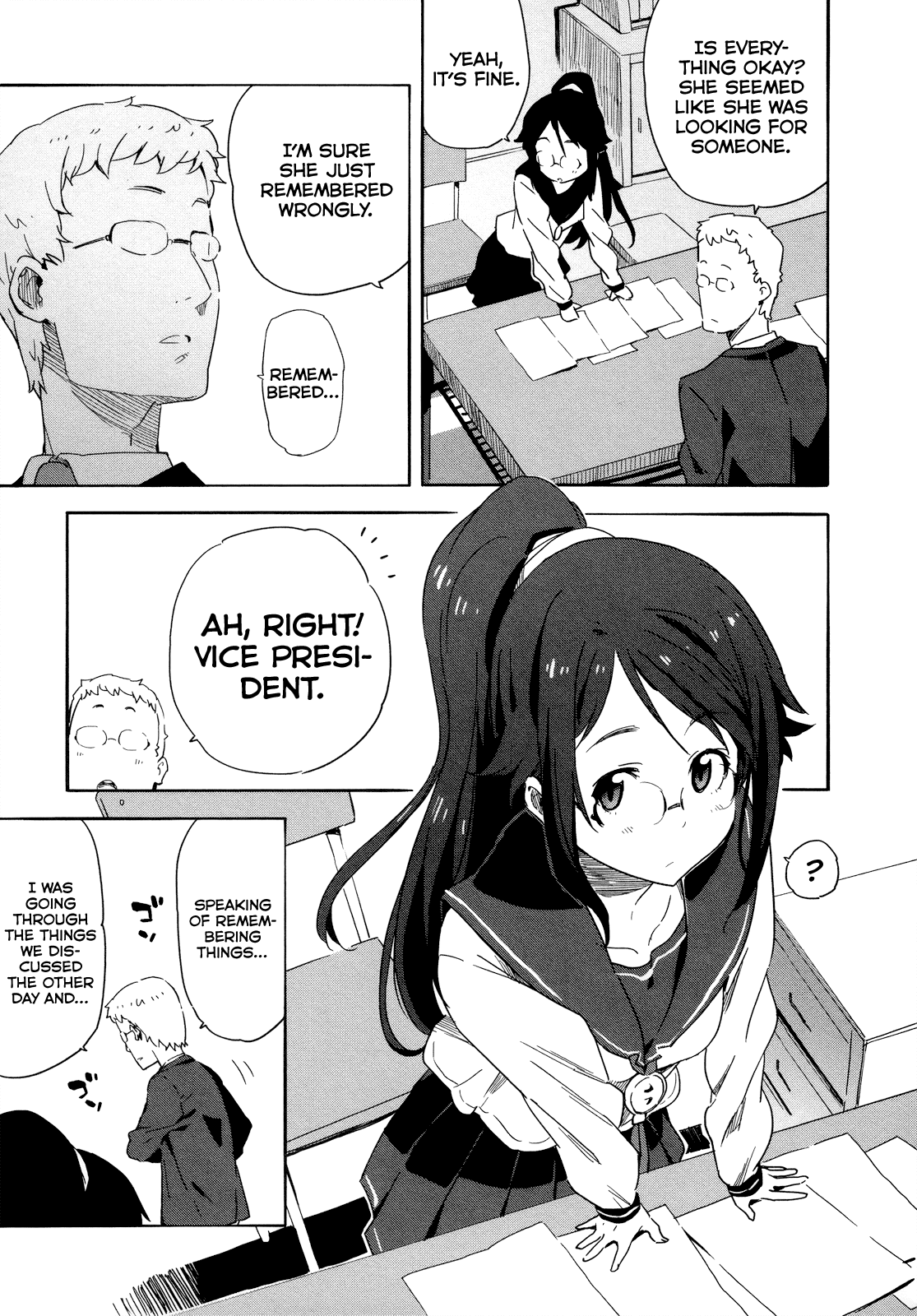 Saito-kun wa Chounouryokusha Rashii Chapter 13 page 26 - Chapter 13: Missing Persons Case of Shinomori Shizuka Part 1