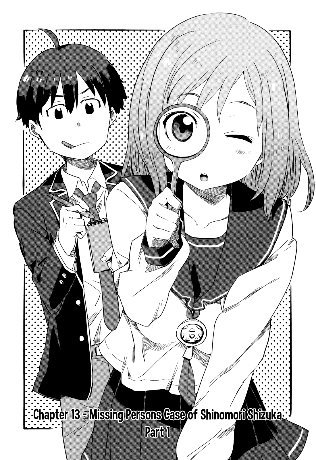 Saito-kun wa Chounouryokusha Rashii Chapter 13 page 9 - Chapter 13: Missing Persons Case of Shinomori Shizuka Part 1