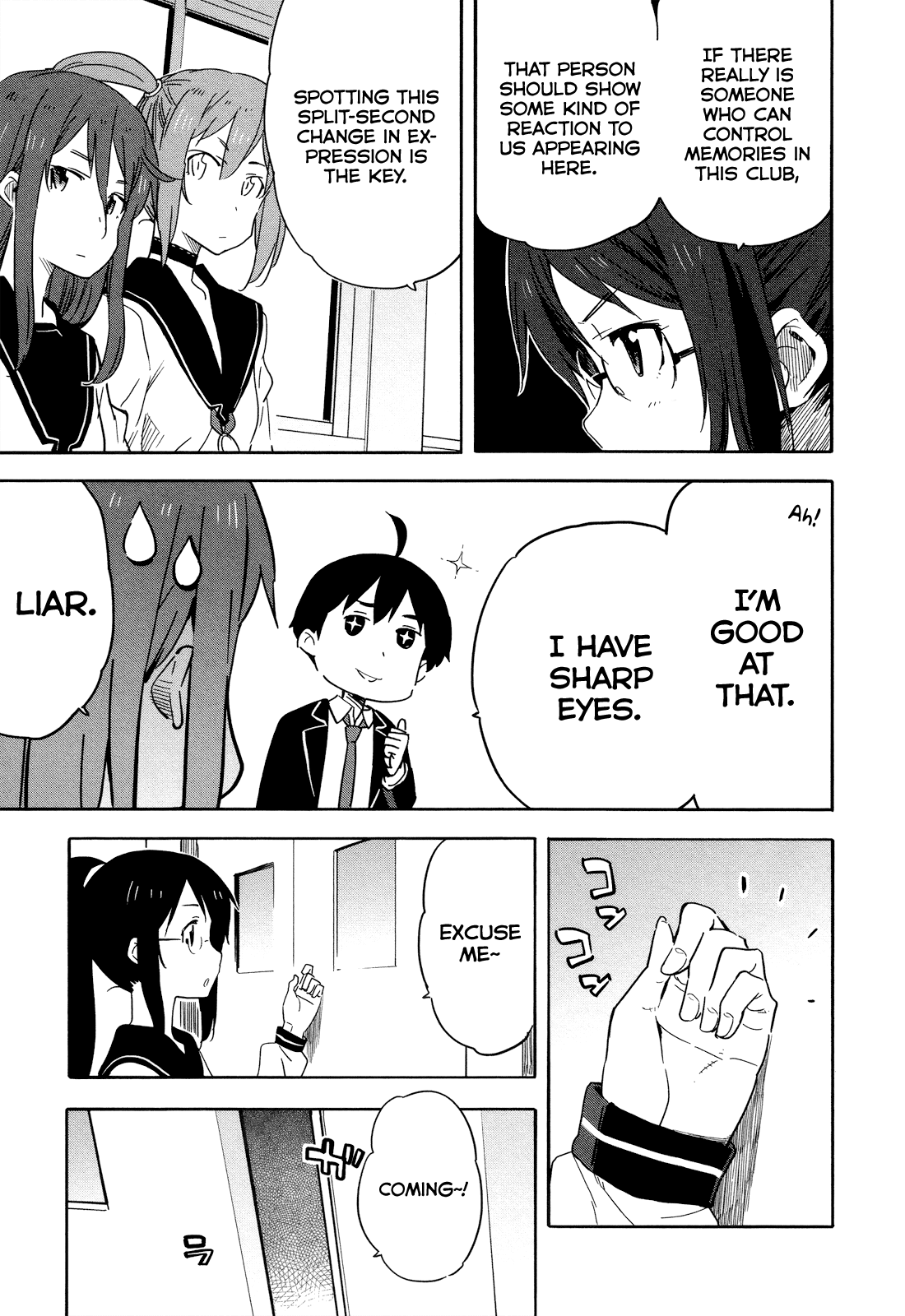 Saito-kun wa Chounouryokusha Rashii Chapter 14 page 11 - Chapter 14: Missing Persons Case of Shinomori Shizuka Part 2