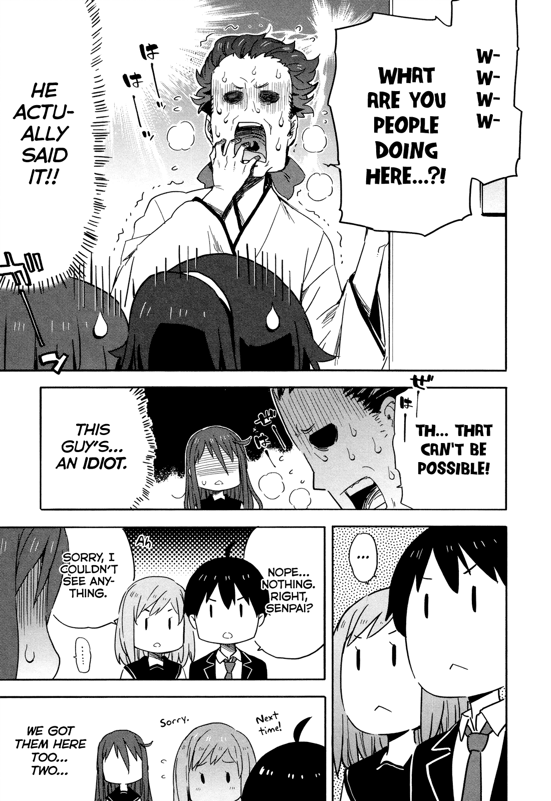 Saito-kun wa Chounouryokusha Rashii Chapter 14 page 13 - Chapter 14: Missing Persons Case of Shinomori Shizuka Part 2