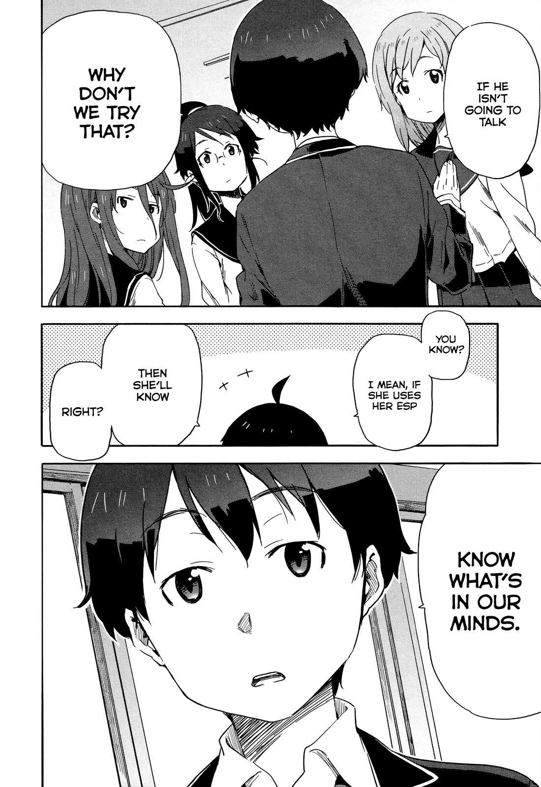 Saito-kun wa Chounouryokusha Rashii Chapter 14 page 24 - Chapter 14: Missing Persons Case of Shinomori Shizuka Part 2