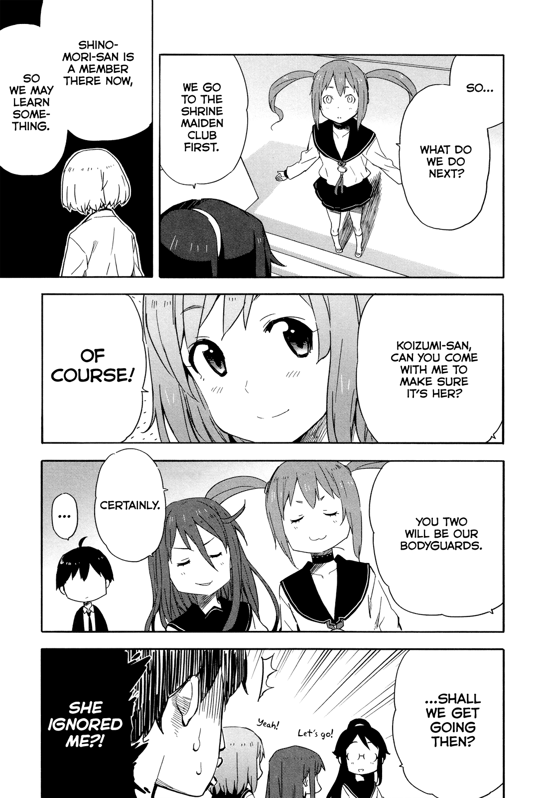 Saito-kun wa Chounouryokusha Rashii Chapter 14 page 9 - Chapter 14: Missing Persons Case of Shinomori Shizuka Part 2
