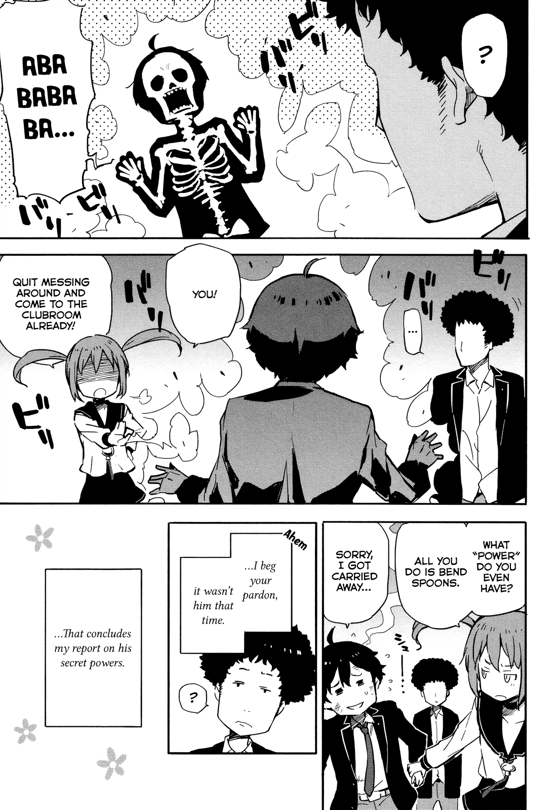 Saito-kun wa Chounouryokusha Rashii Chapter 15.5 page 7 - Chapter 15.5: Supporting Character File #01: Yoshida Yohei