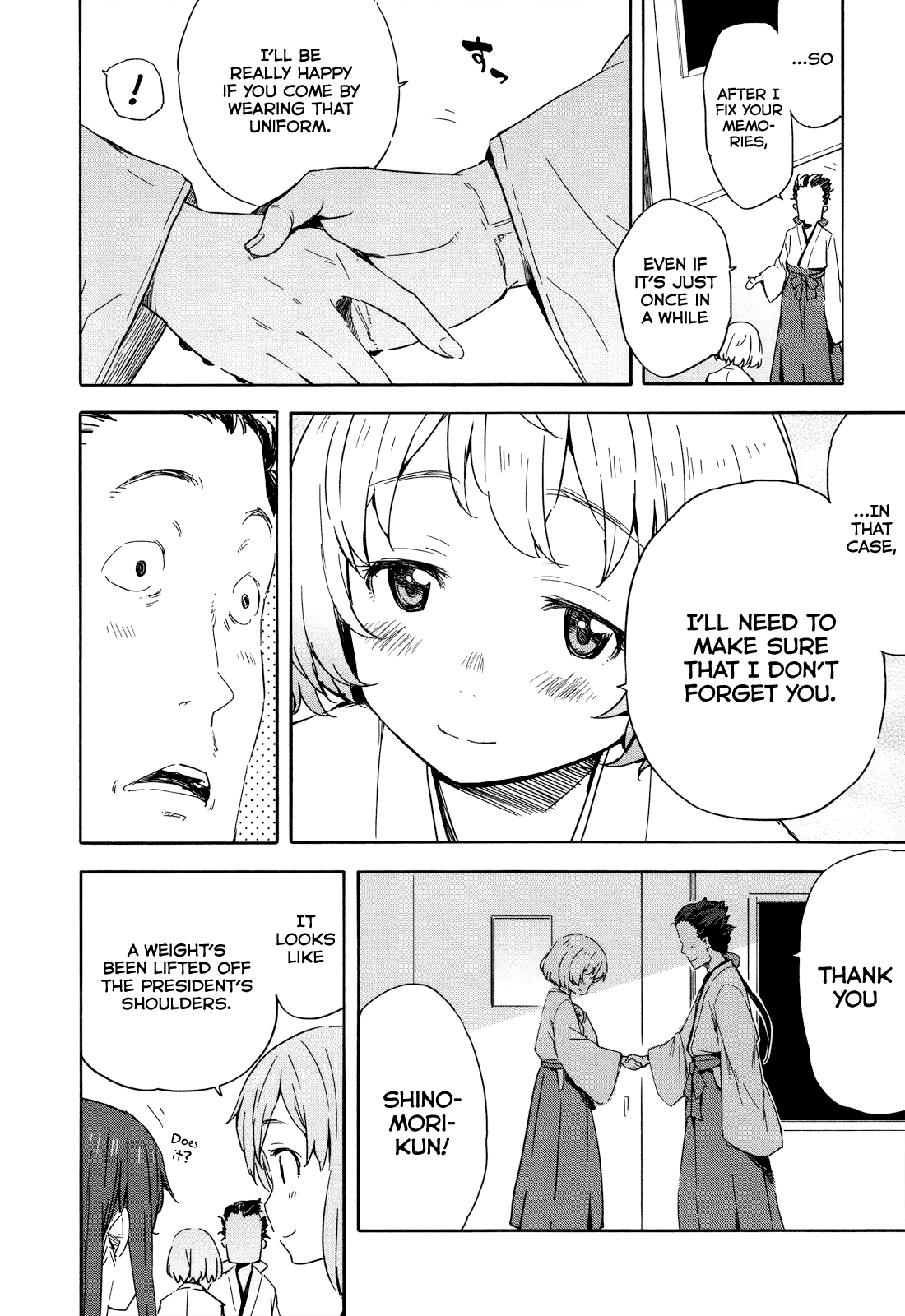 Saito-kun wa Chounouryokusha Rashii Chapter 15 page 20 - Chapter 15: Missing Persons Case of Shinomori Shizuka Part 3