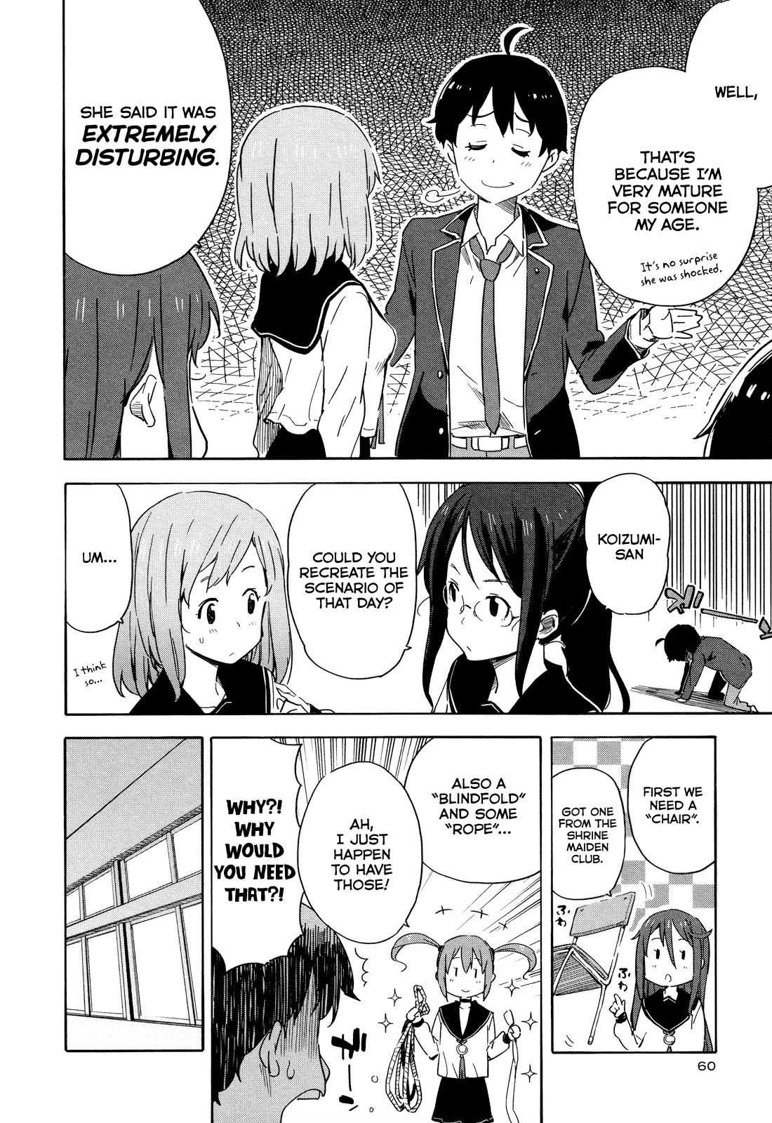 Saito-kun wa Chounouryokusha Rashii Chapter 15 page 6 - Chapter 15: Missing Persons Case of Shinomori Shizuka Part 3