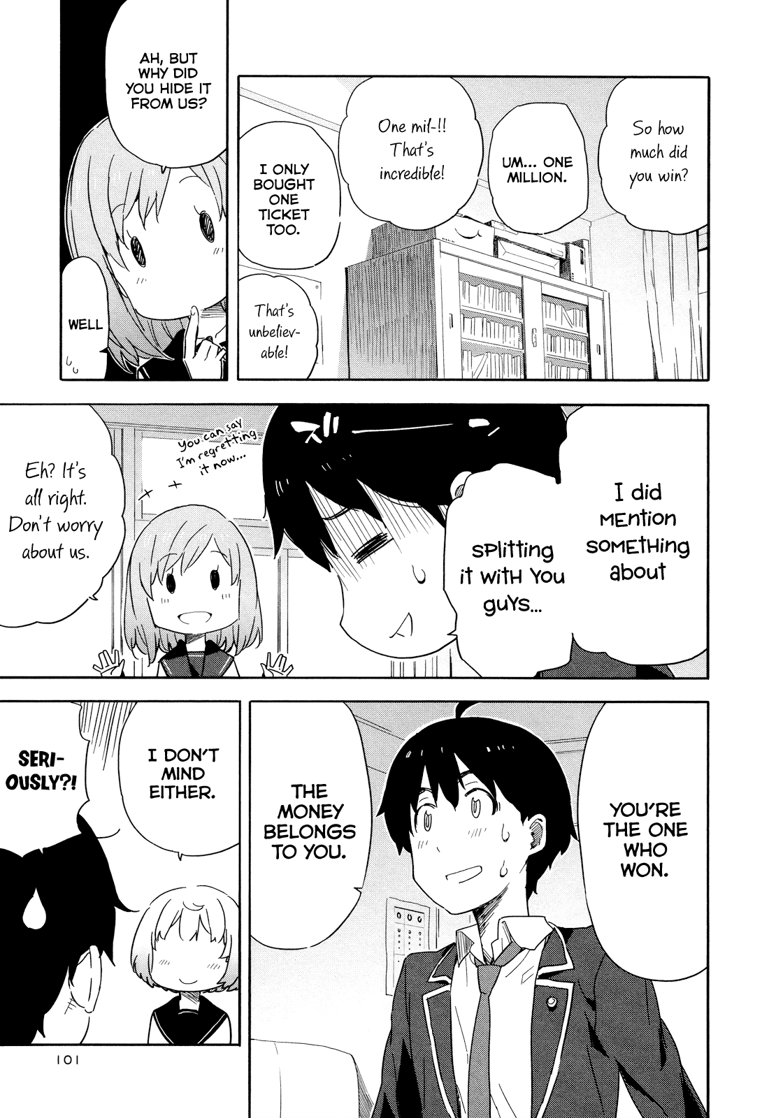 Saito-kun wa Chounouryokusha Rashii Chapter 16 page 13 - Chapter 16: The Things You Come By... Priceless