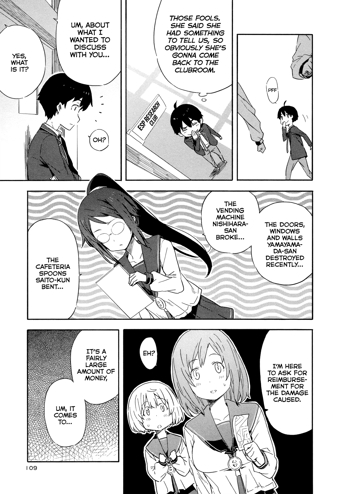 Saito-kun wa Chounouryokusha Rashii Chapter 16 page 21 - Chapter 16: The Things You Come By... Priceless