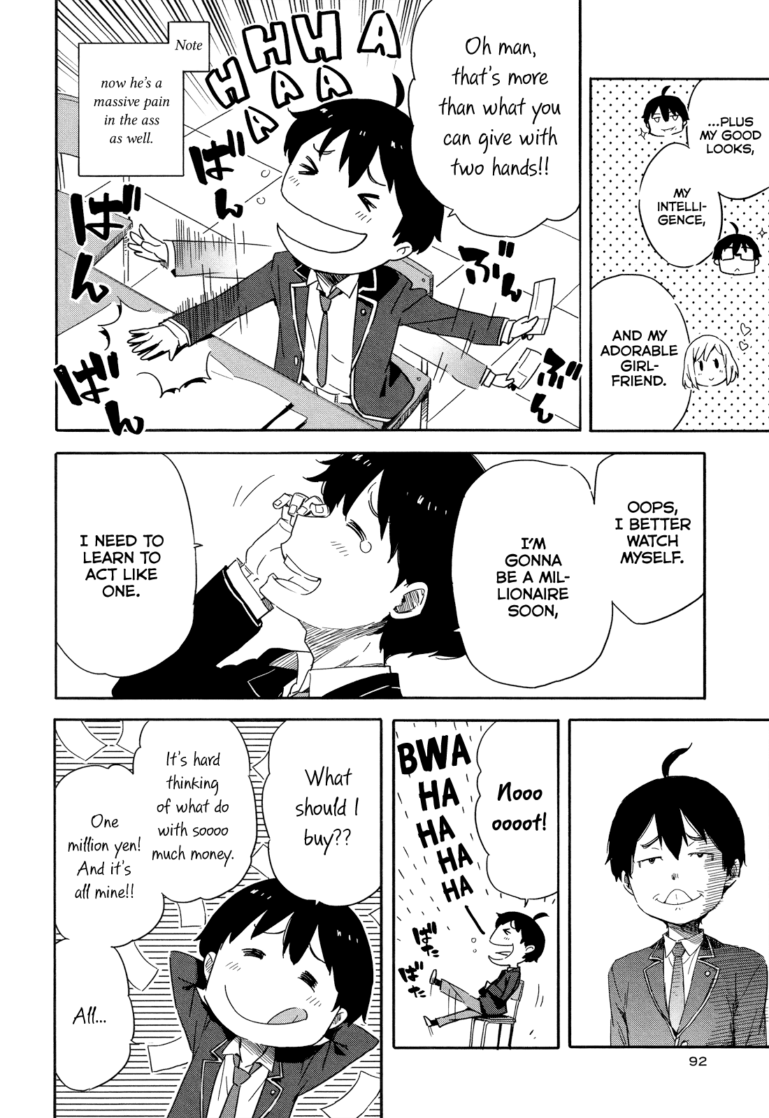 Saito-kun wa Chounouryokusha Rashii Chapter 16 page 4 - Chapter 16: The Things You Come By... Priceless