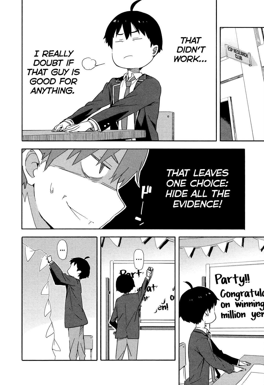 Saito-kun wa Chounouryokusha Rashii Chapter 16 page 8 - Chapter 16: The Things You Come By... Priceless
