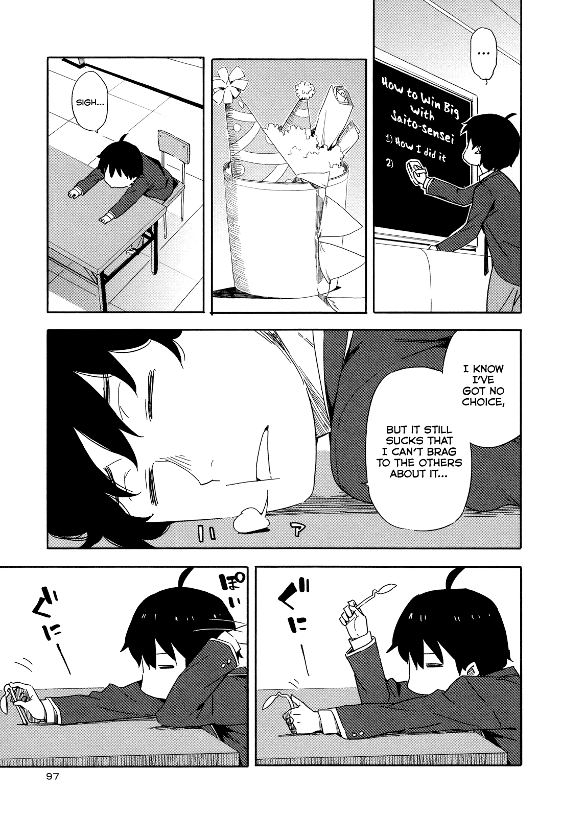 Saito-kun wa Chounouryokusha Rashii Chapter 16 page 9 - Chapter 16: The Things You Come By... Priceless