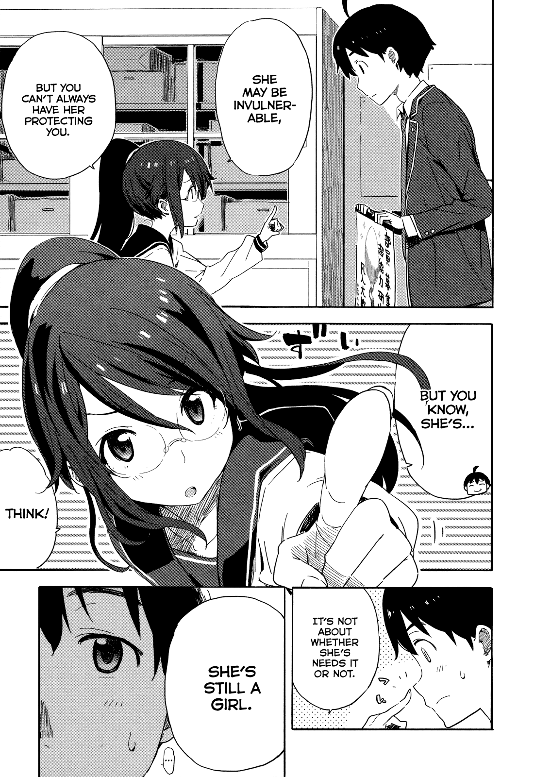 Saito-kun wa Chounouryokusha Rashii Chapter 17 page 11 - Chapter 17: The Strongest Princess and Weakest Knight