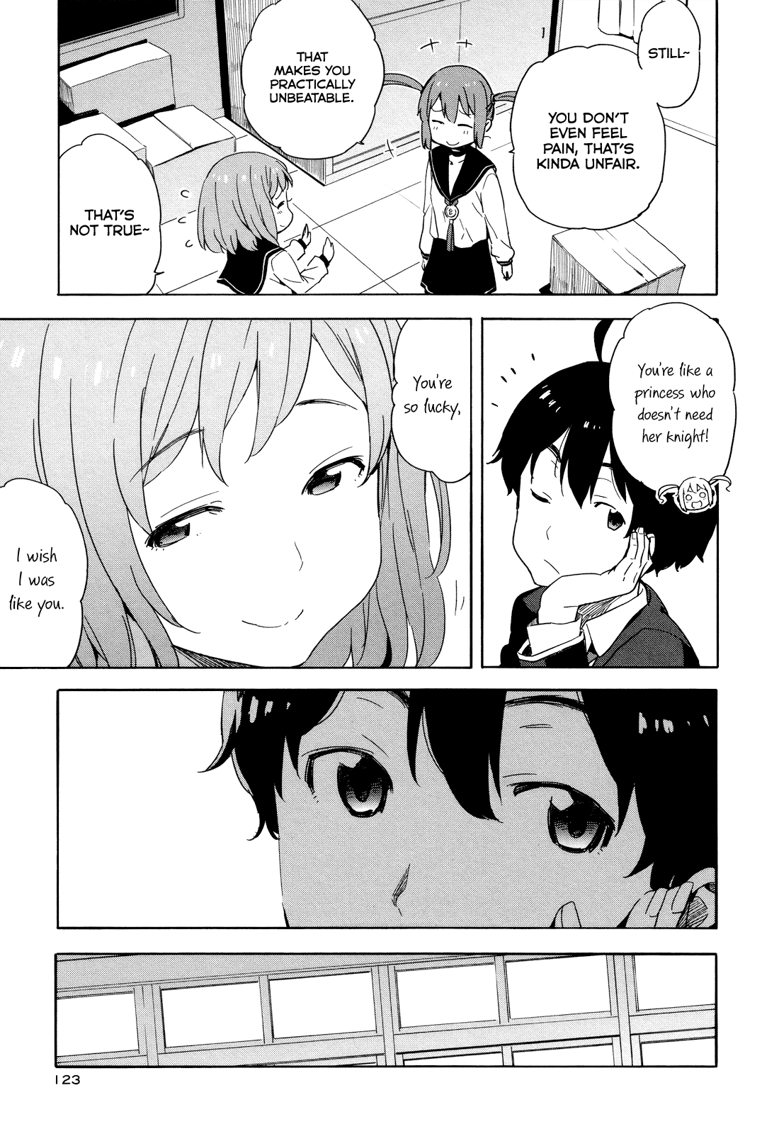 Saito-kun wa Chounouryokusha Rashii Chapter 17 page 9 - Chapter 17: The Strongest Princess and Weakest Knight