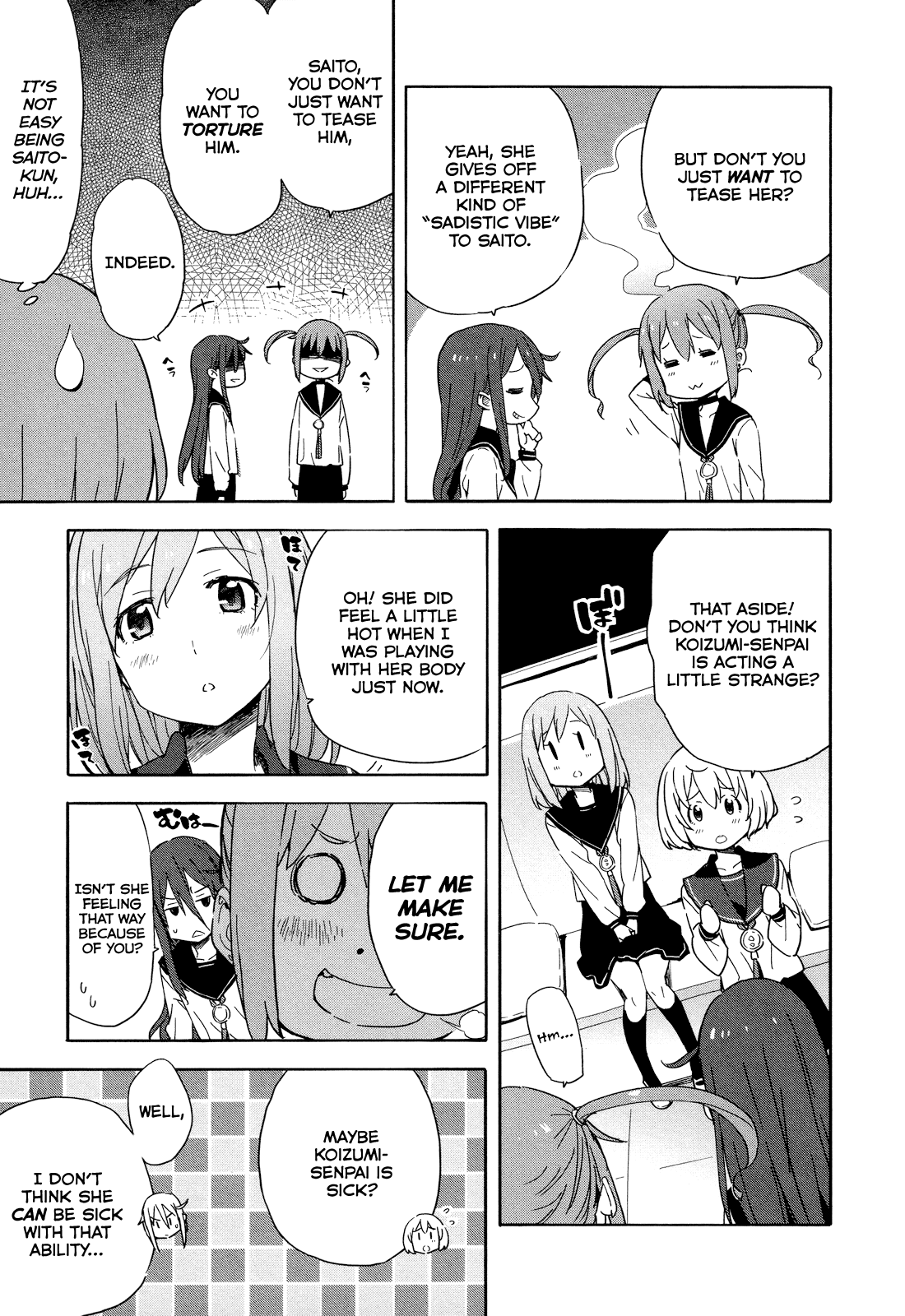 Saito-kun wa Chounouryokusha Rashii Chapter 18 page 5 - Chapter 18: One Time Break