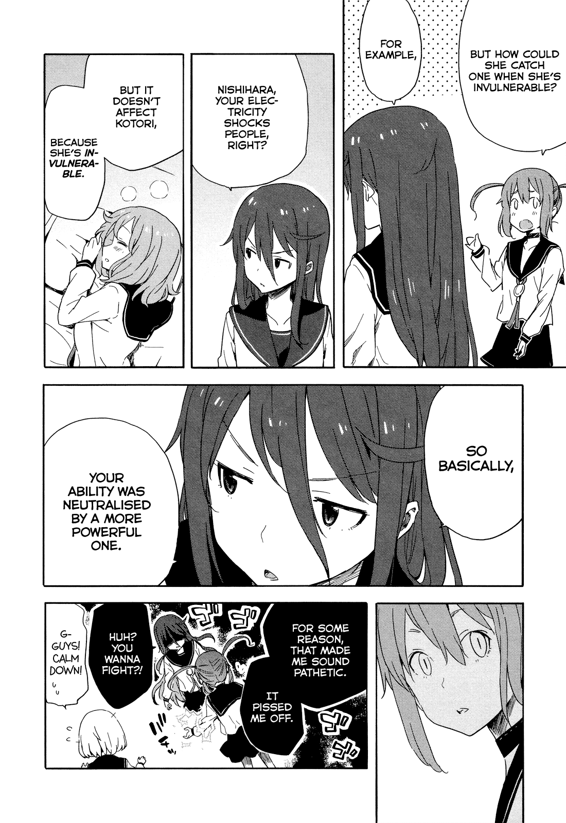 Saito-kun wa Chounouryokusha Rashii Chapter 18 page 8 - Chapter 18: One Time Break