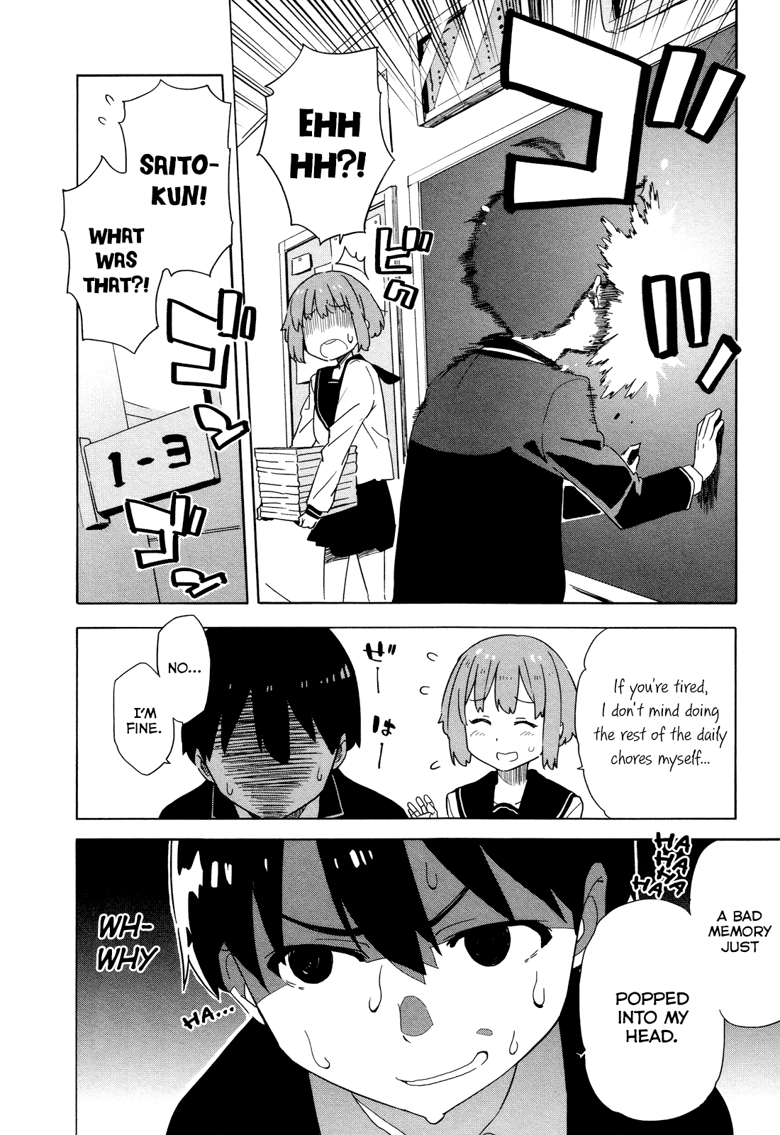 Saito-kun wa Chounouryokusha Rashii Chapter 19 page 15 - Chapter 19: Find Saito-kun!