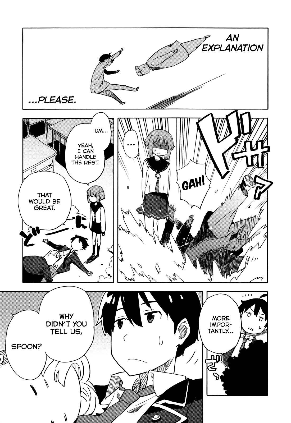 Saito-kun wa Chounouryokusha Rashii Chapter 19 page 18 - Chapter 19: Find Saito-kun!