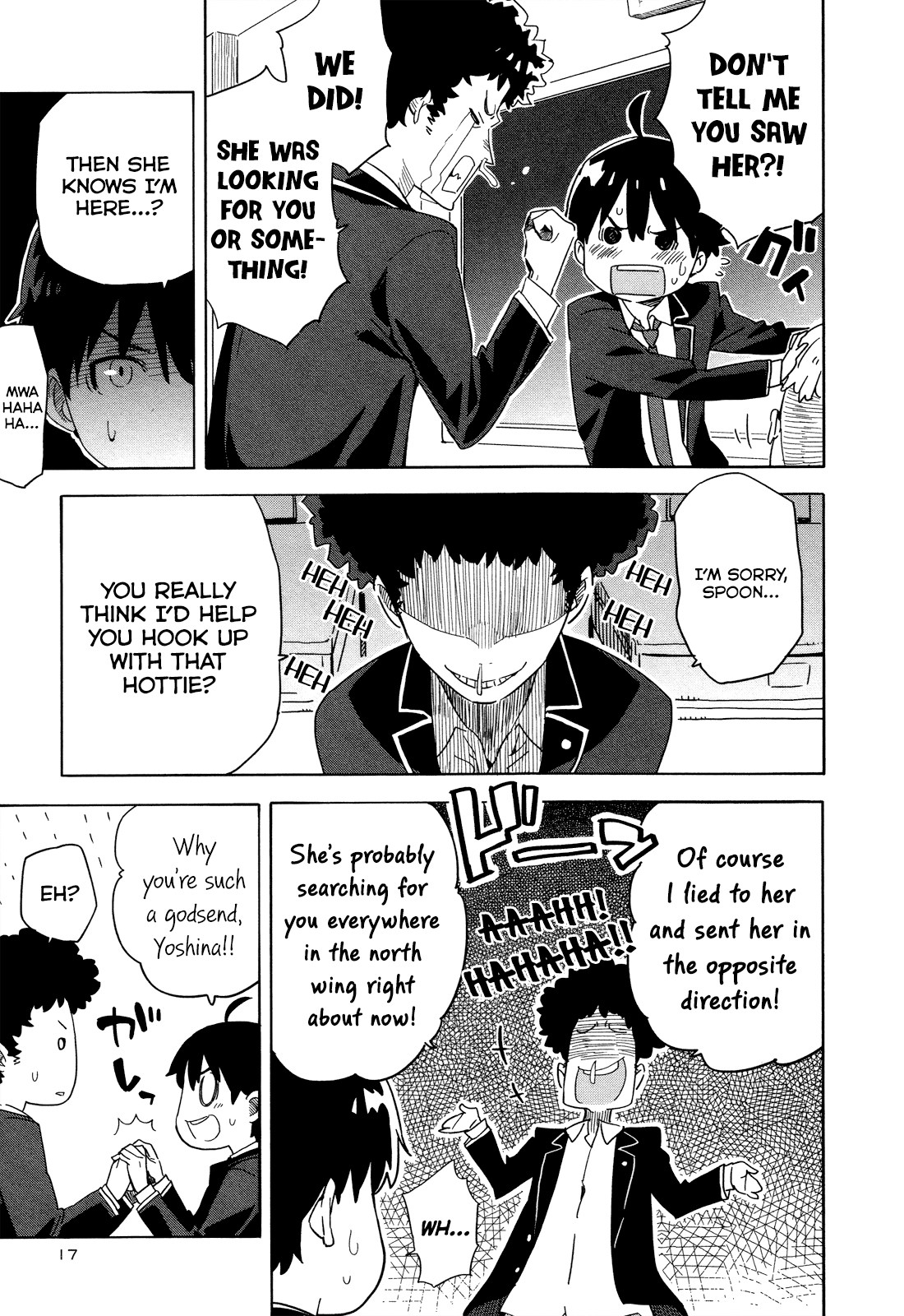 Saito-kun wa Chounouryokusha Rashii Chapter 19 page 20 - Chapter 19: Find Saito-kun!