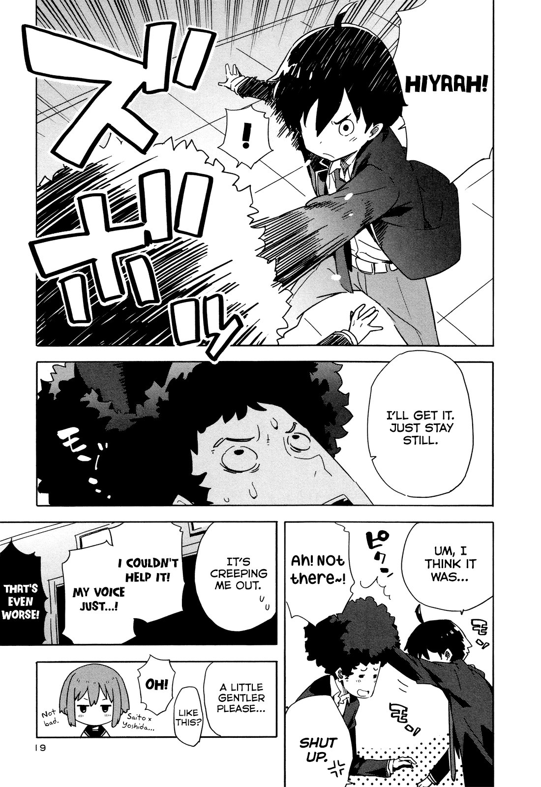 Saito-kun wa Chounouryokusha Rashii Chapter 19 page 22 - Chapter 19: Find Saito-kun!