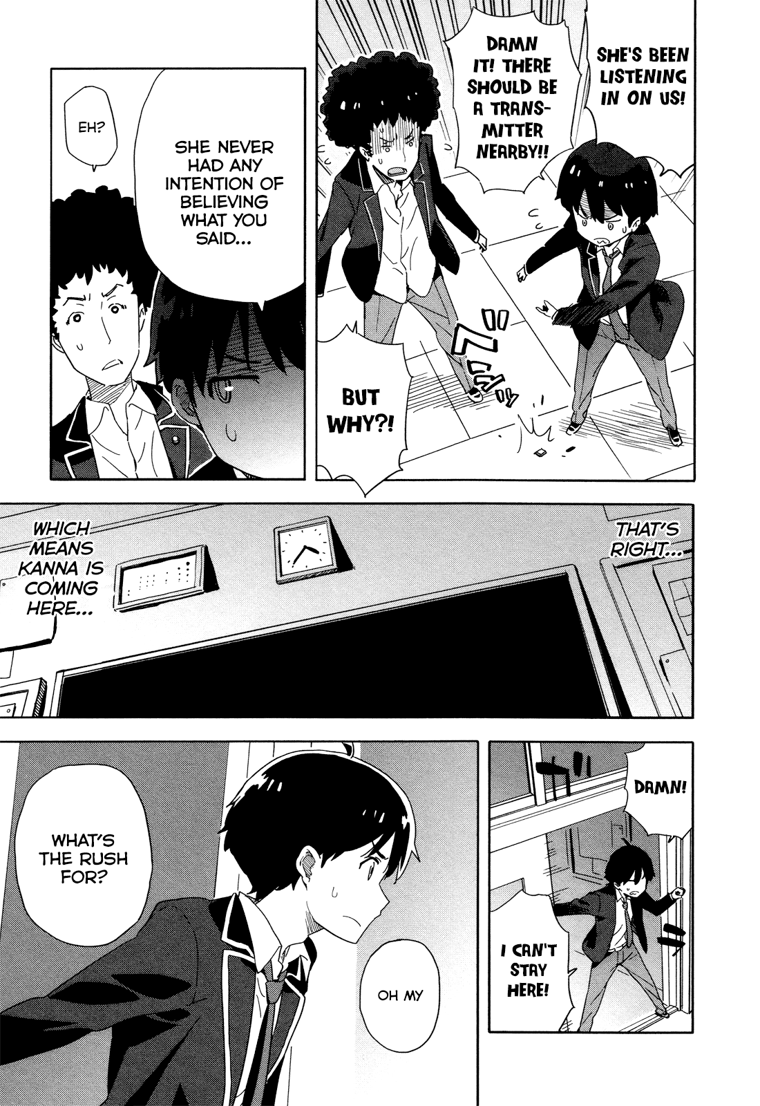 Saito-kun wa Chounouryokusha Rashii Chapter 19 page 24 - Chapter 19: Find Saito-kun!