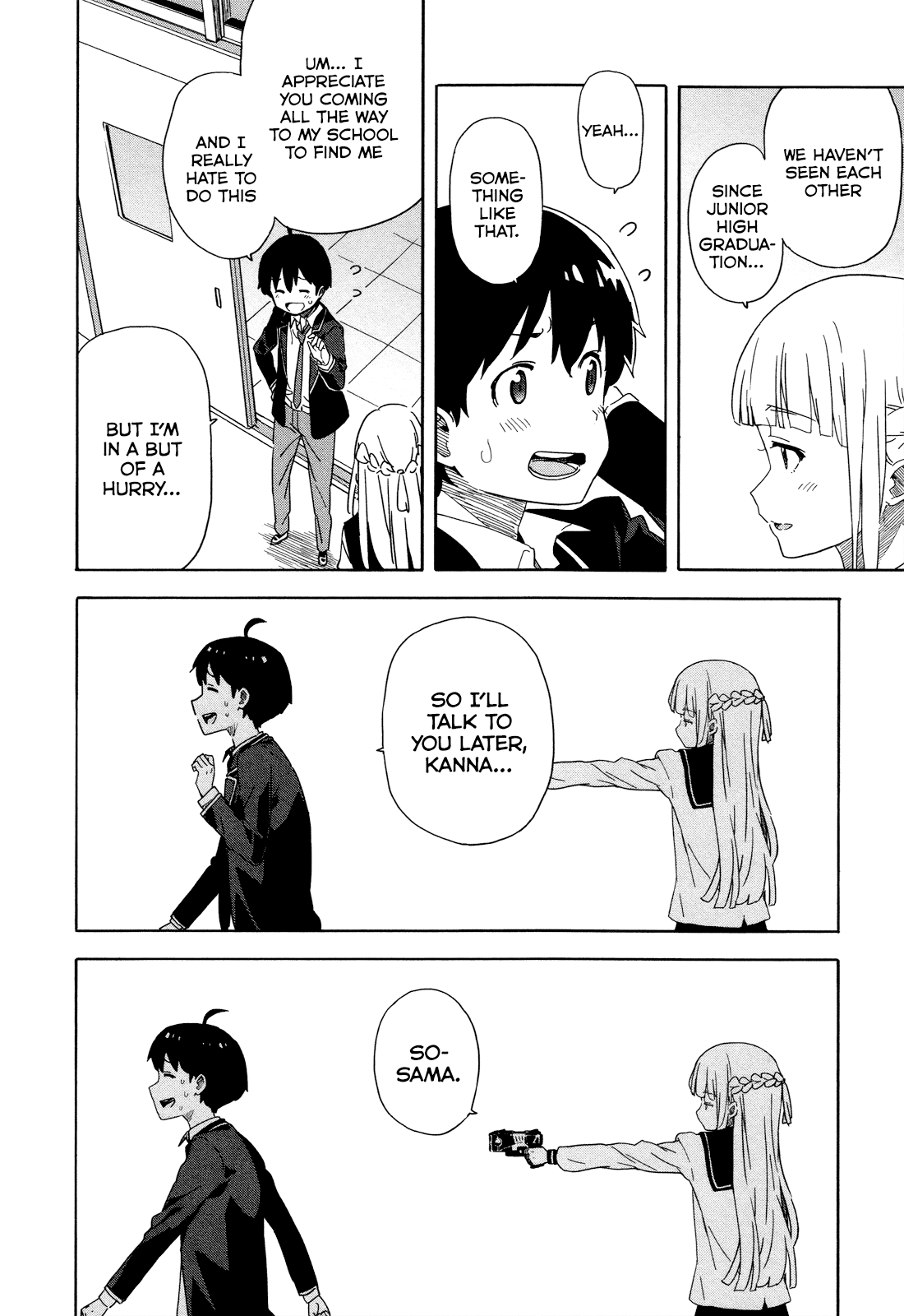 Saito-kun wa Chounouryokusha Rashii Chapter 19 page 27 - Chapter 19: Find Saito-kun!