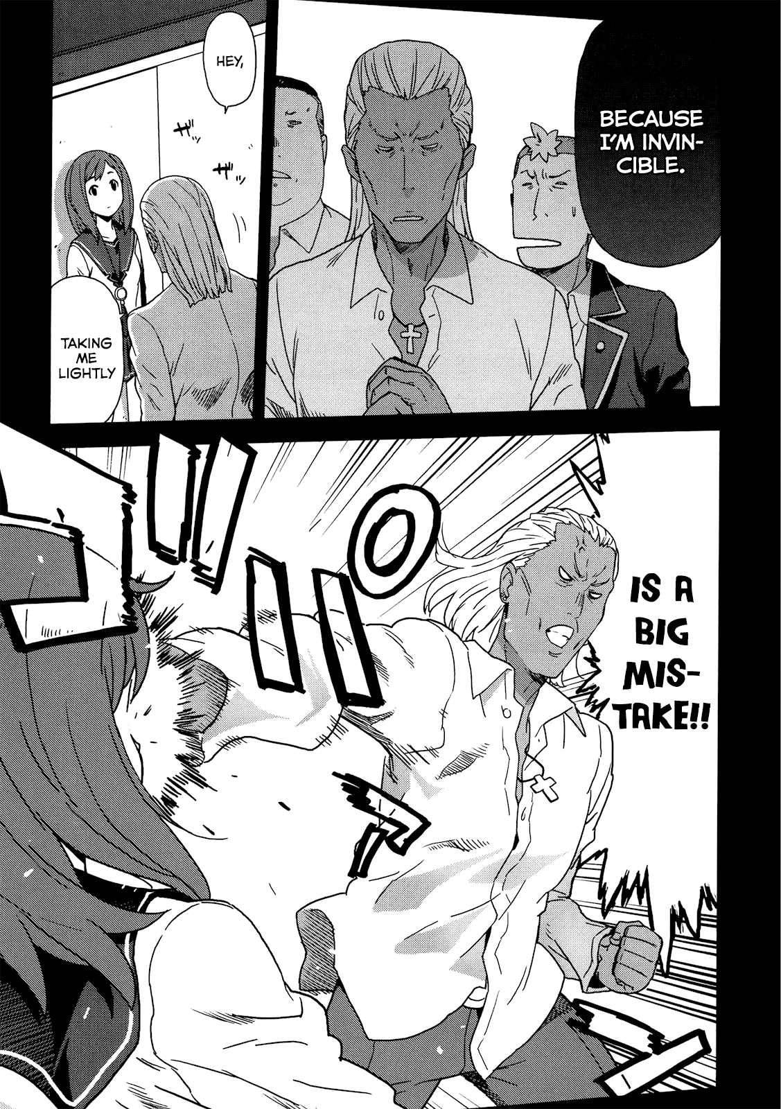 Saito-kun wa Chounouryokusha Rashii Chapter 2 page 17 - Chapter 2: An ESP Girl Appears! And the Pig and Afro Occasionally