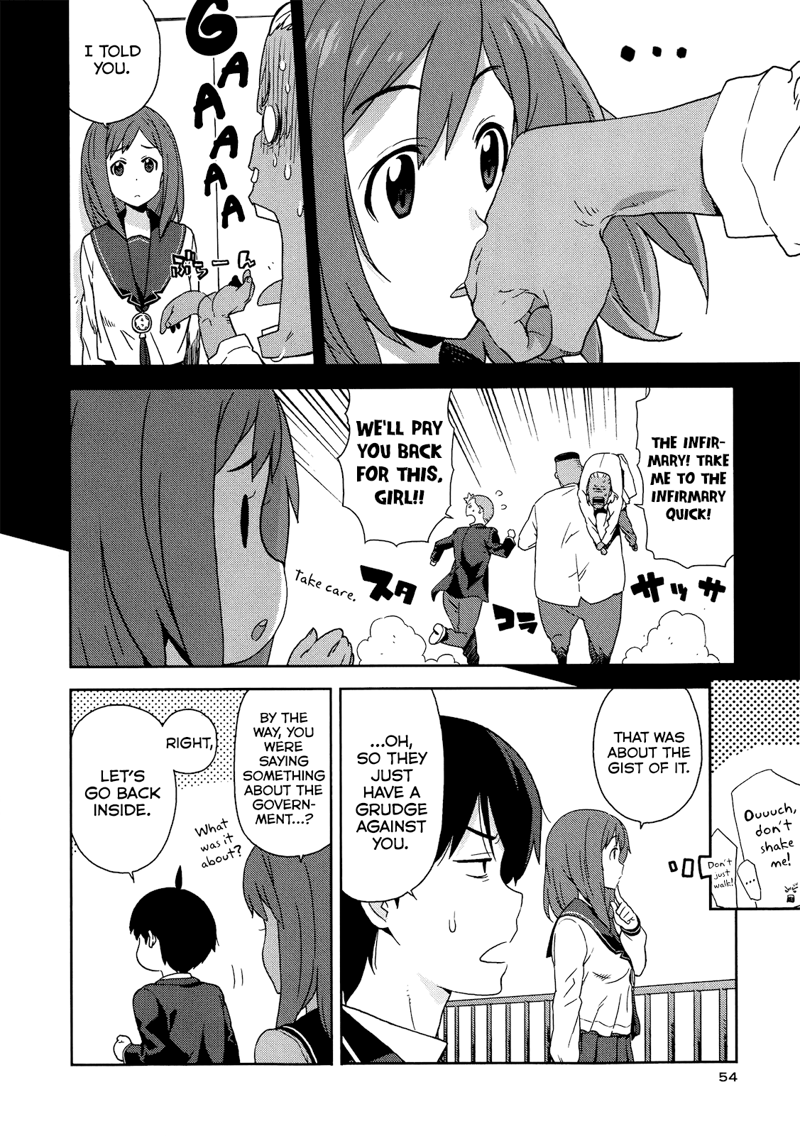 Saito-kun wa Chounouryokusha Rashii Chapter 2 page 18 - Chapter 2: An ESP Girl Appears! And the Pig and Afro Occasionally