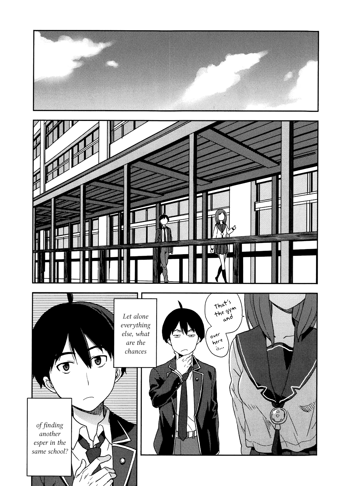 Saito-kun wa Chounouryokusha Rashii Chapter 2 page 19 - Chapter 2: An ESP Girl Appears! And the Pig and Afro Occasionally