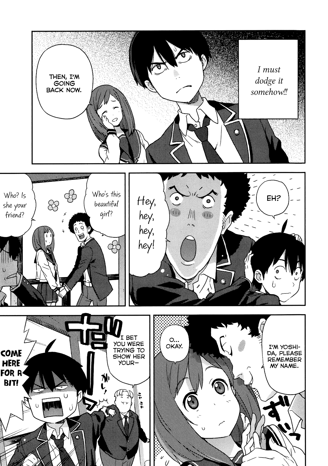 Saito-kun wa Chounouryokusha Rashii Chapter 2 page 23 - Chapter 2: An ESP Girl Appears! And the Pig and Afro Occasionally