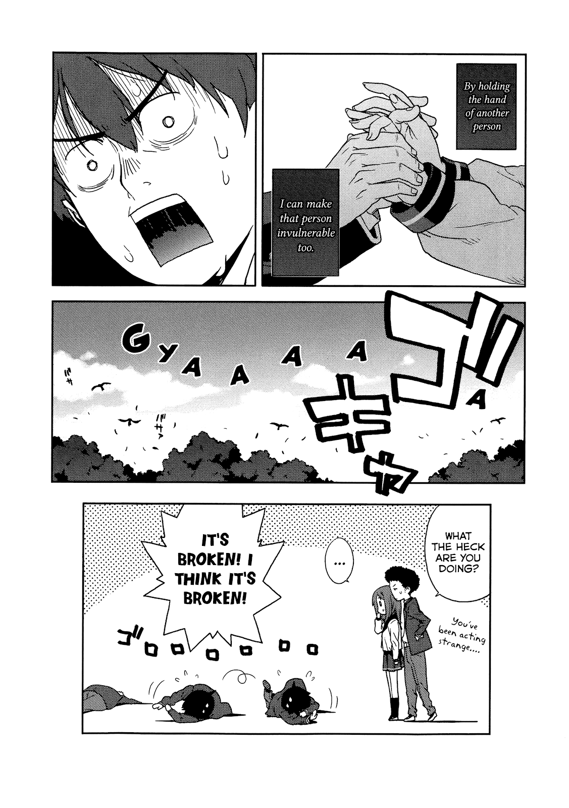 Saito-kun wa Chounouryokusha Rashii Chapter 2 page 26 - Chapter 2: An ESP Girl Appears! And the Pig and Afro Occasionally