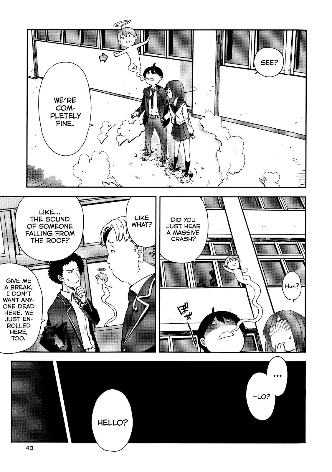 Saito-kun wa Chounouryokusha Rashii Chapter 2 page 7 - Chapter 2: An ESP Girl Appears! And the Pig and Afro Occasionally