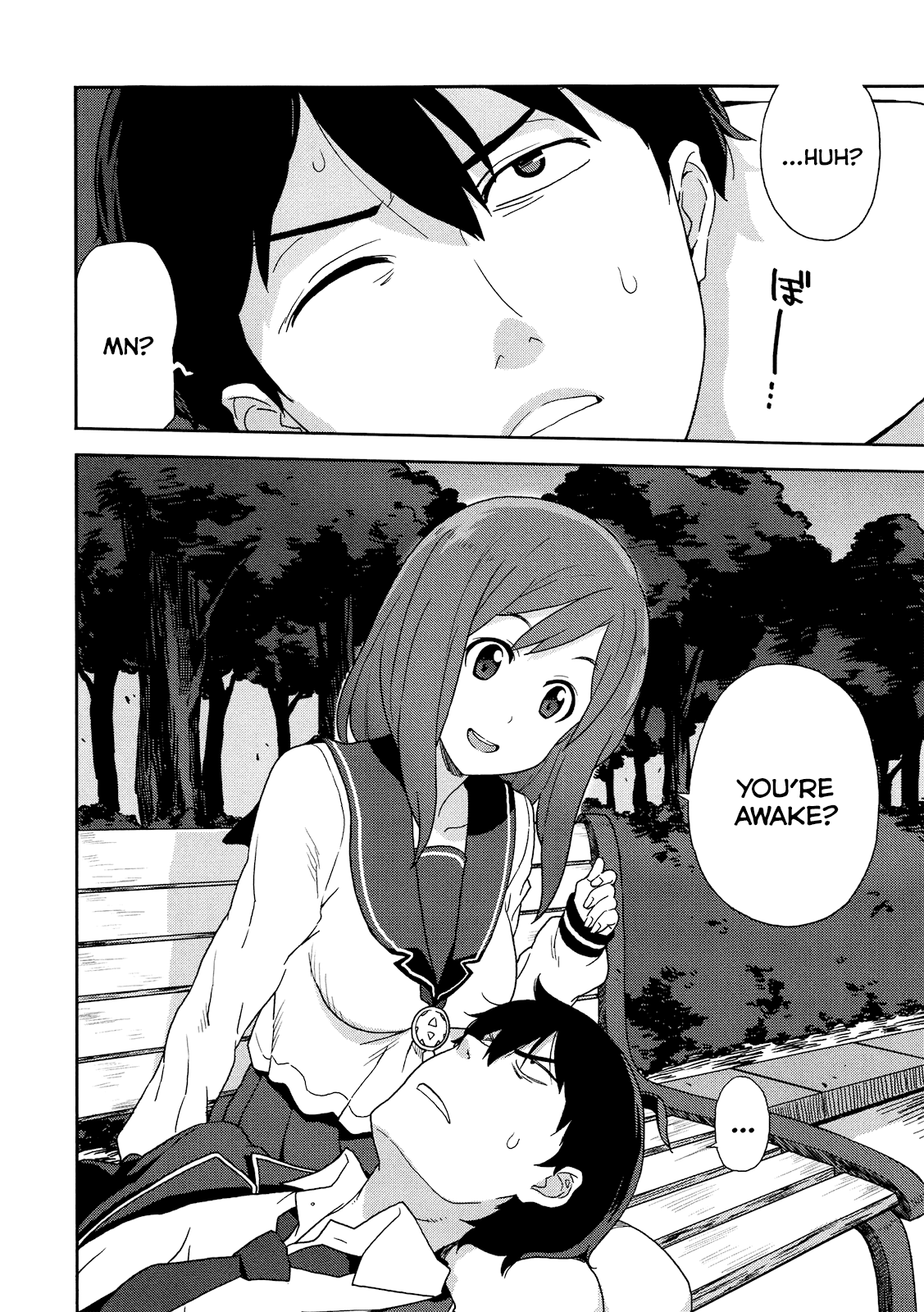 Saito-kun wa Chounouryokusha Rashii Chapter 2 page 8 - Chapter 2: An ESP Girl Appears! And the Pig and Afro Occasionally