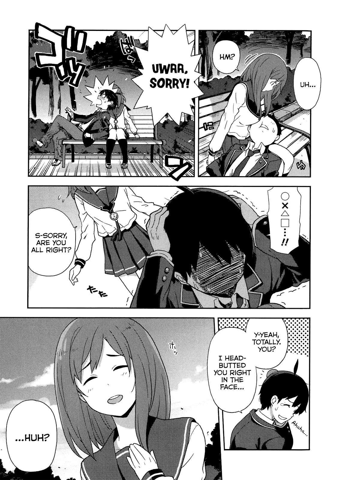 Saito-kun wa Chounouryokusha Rashii Chapter 2 page 9 - Chapter 2: An ESP Girl Appears! And the Pig and Afro Occasionally
