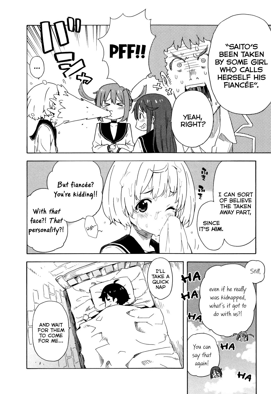 Saito-kun wa Chounouryokusha Rashii Chapter 20 page 18 - Chapter 20: Do I Just Have a Habit of Getting Kidnapped or Something...?