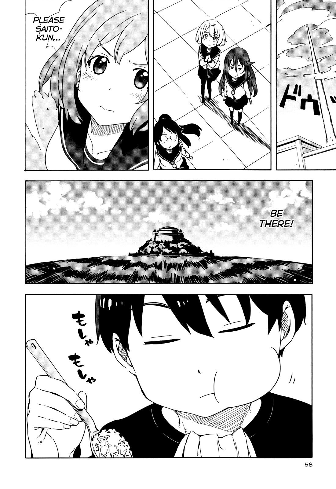 Saito-kun wa Chounouryokusha Rashii Chapter 21 page 14 - Chapter 21: This Is It, Isn't It? Yeah, I'm Gonna Die, Aren't I?
