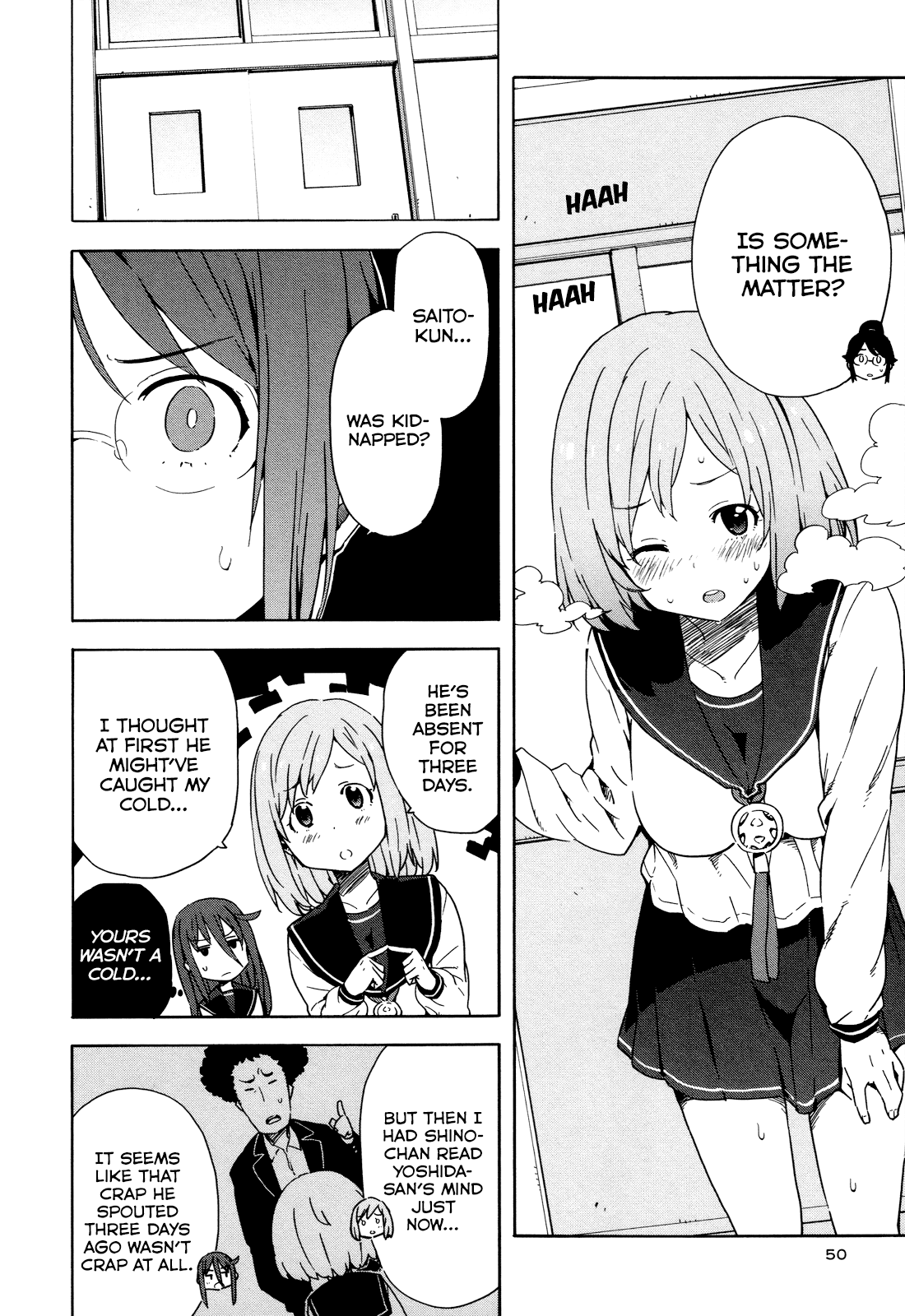 Saito-kun wa Chounouryokusha Rashii Chapter 21 page 6 - Chapter 21: This Is It, Isn't It? Yeah, I'm Gonna Die, Aren't I?