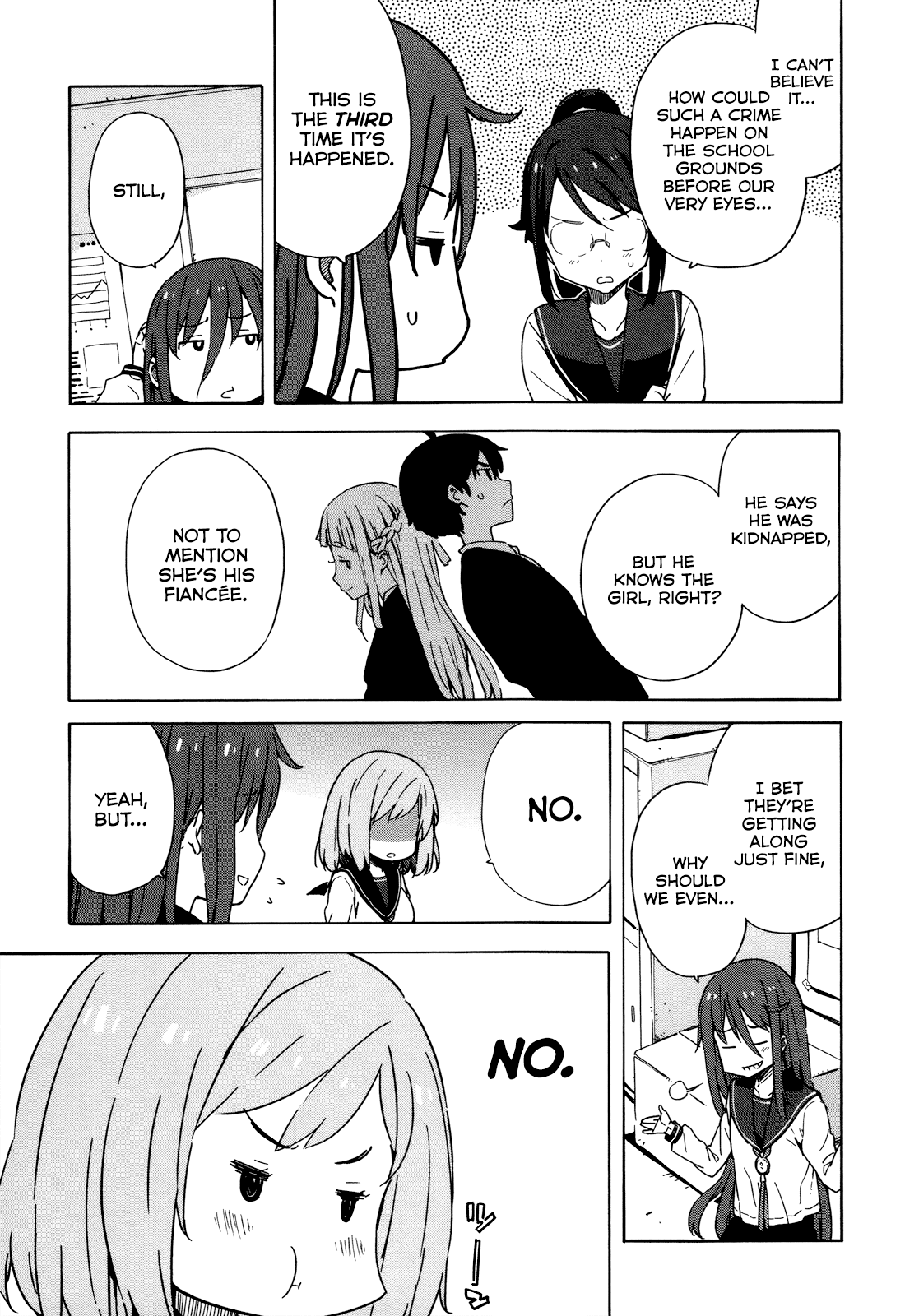 Saito-kun wa Chounouryokusha Rashii Chapter 21 page 7 - Chapter 21: This Is It, Isn't It? Yeah, I'm Gonna Die, Aren't I?