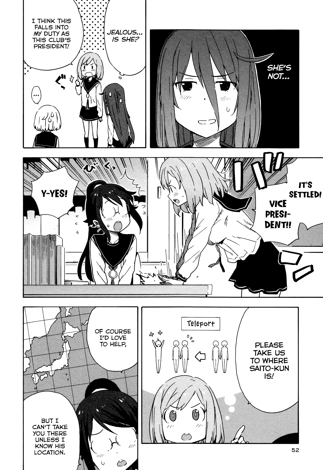 Saito-kun wa Chounouryokusha Rashii Chapter 21 page 8 - Chapter 21: This Is It, Isn't It? Yeah, I'm Gonna Die, Aren't I?