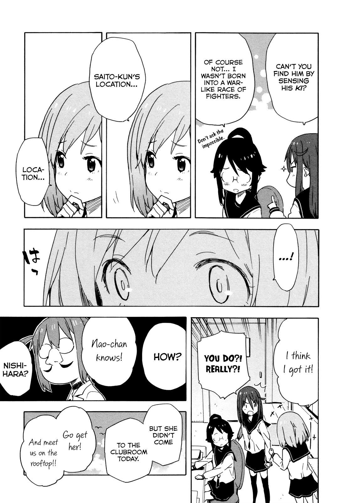 Saito-kun wa Chounouryokusha Rashii Chapter 21 page 9 - Chapter 21: This Is It, Isn't It? Yeah, I'm Gonna Die, Aren't I?