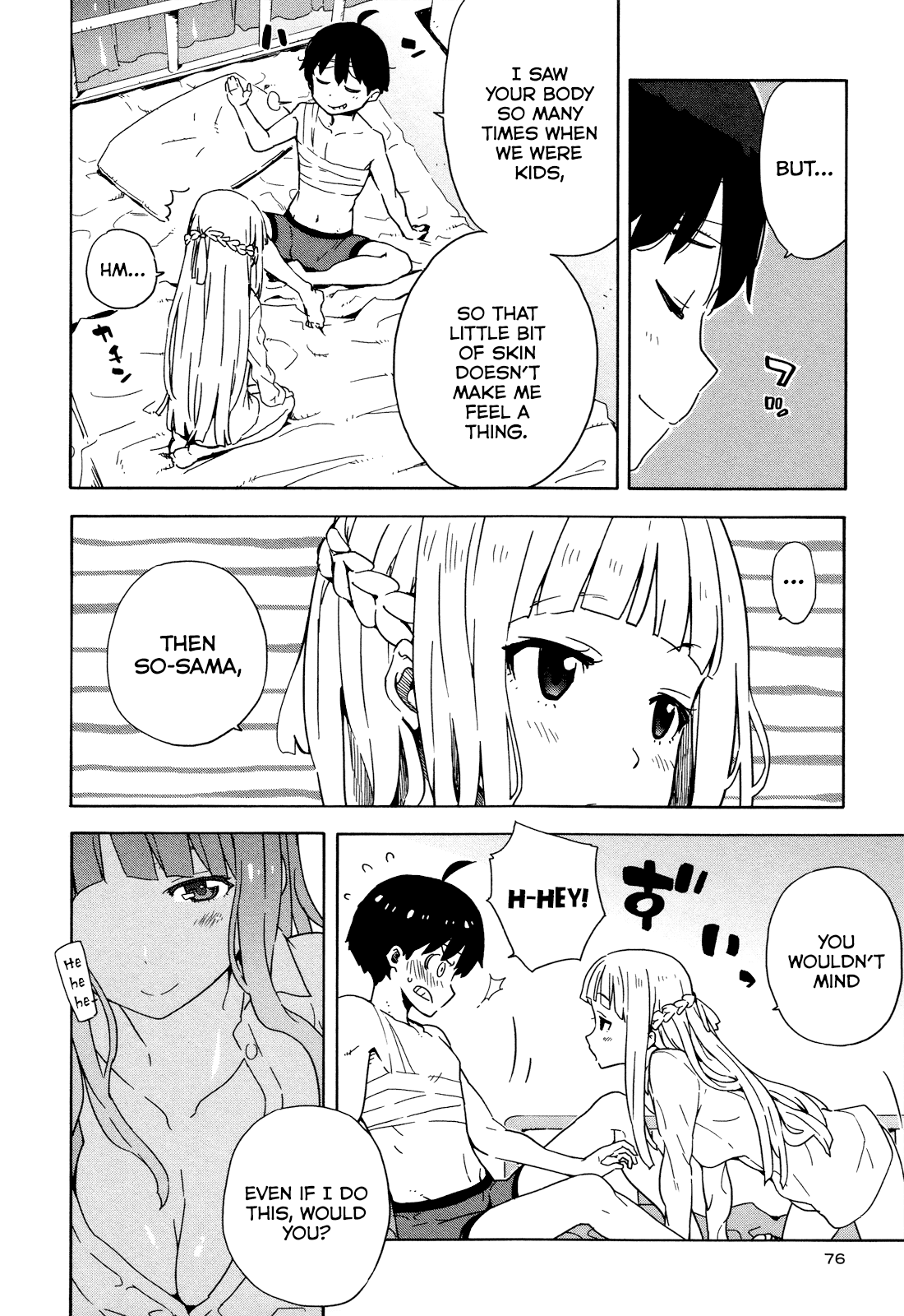 Saito-kun wa Chounouryokusha Rashii Chapter 22 page 12 - Chapter 22: The Worst Timing