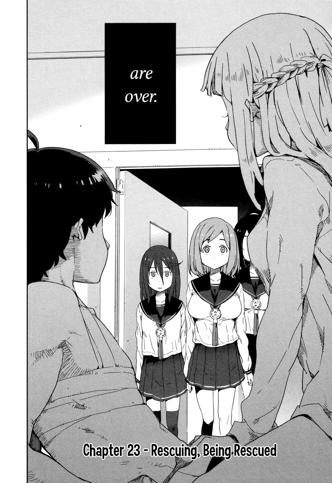 Saito-kun wa Chounouryokusha Rashii Chapter 23 page 2 - Chapter 23: Rescuing, Being Rescued