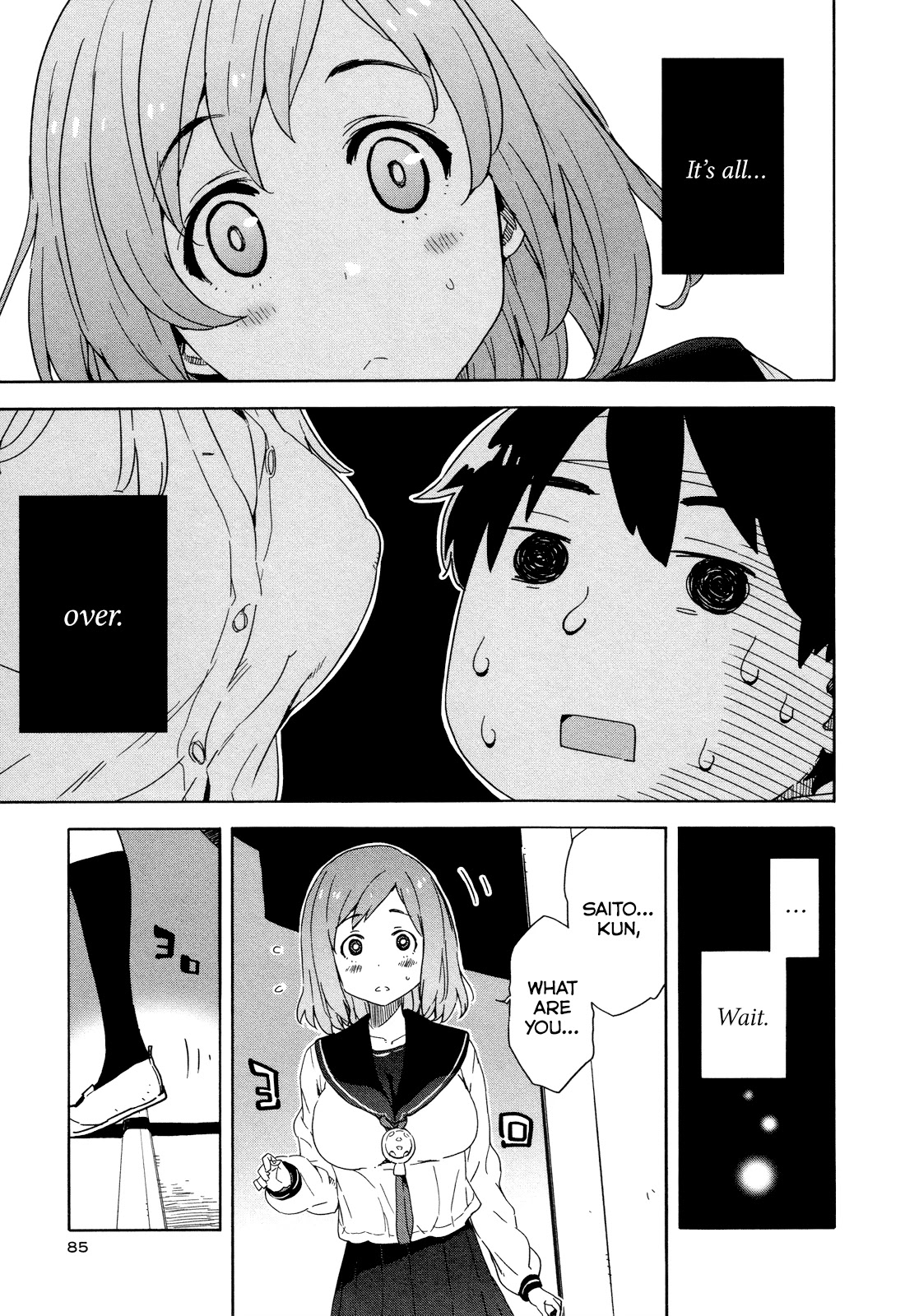 Saito-kun wa Chounouryokusha Rashii Chapter 23 page 3 - Chapter 23: Rescuing, Being Rescued