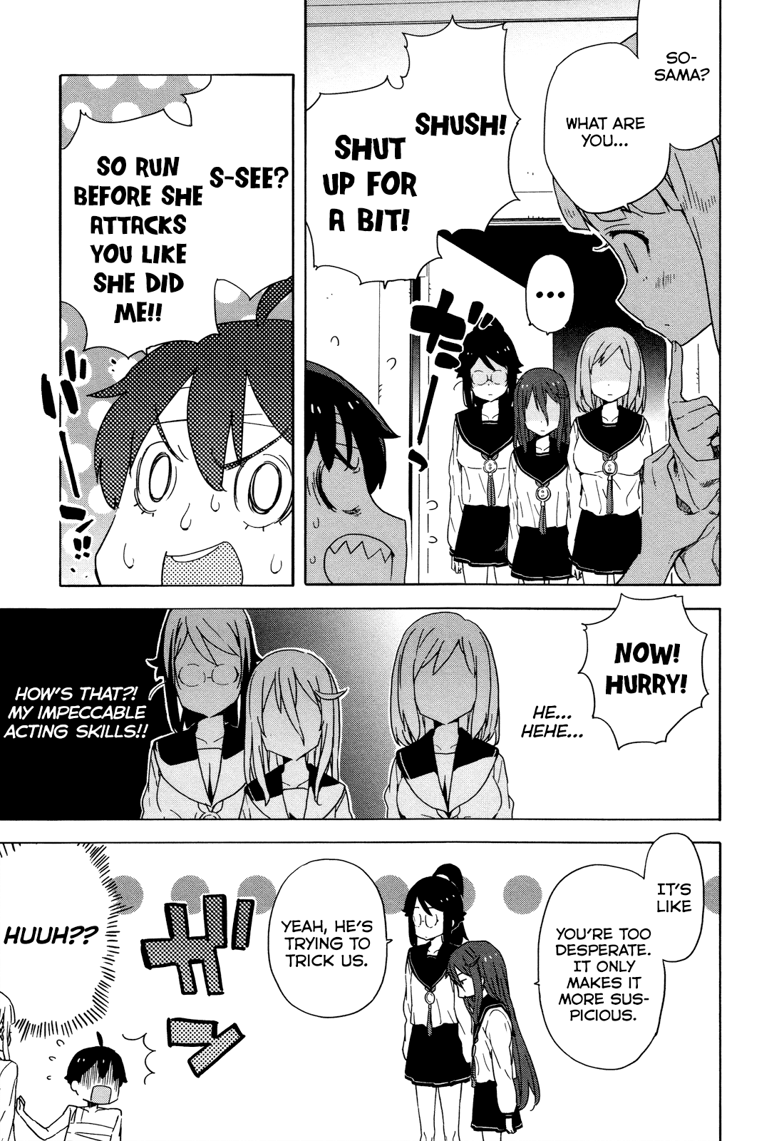 Saito-kun wa Chounouryokusha Rashii Chapter 23 page 5 - Chapter 23: Rescuing, Being Rescued