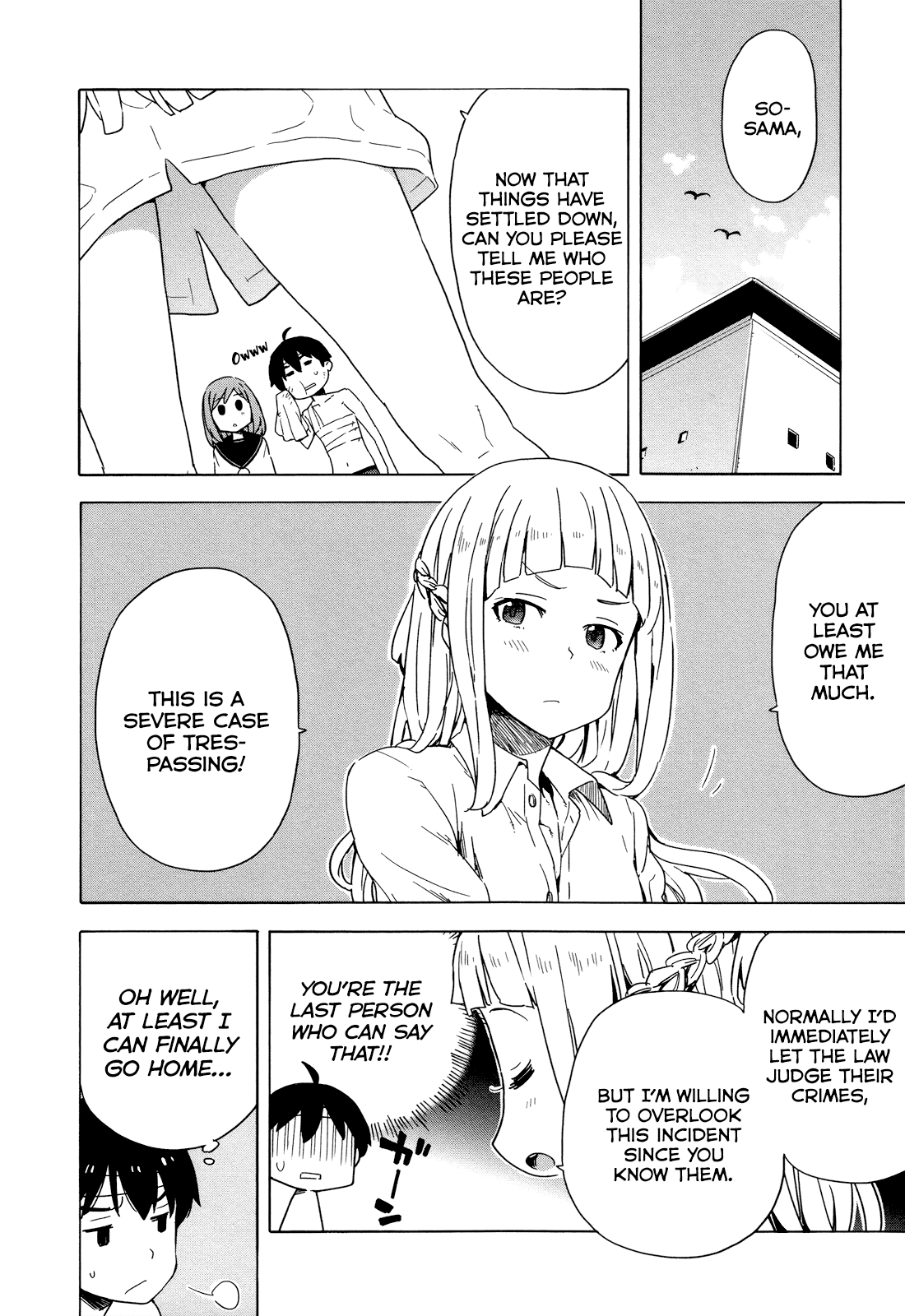 Saito-kun wa Chounouryokusha Rashii Chapter 23 page 8 - Chapter 23: Rescuing, Being Rescued
