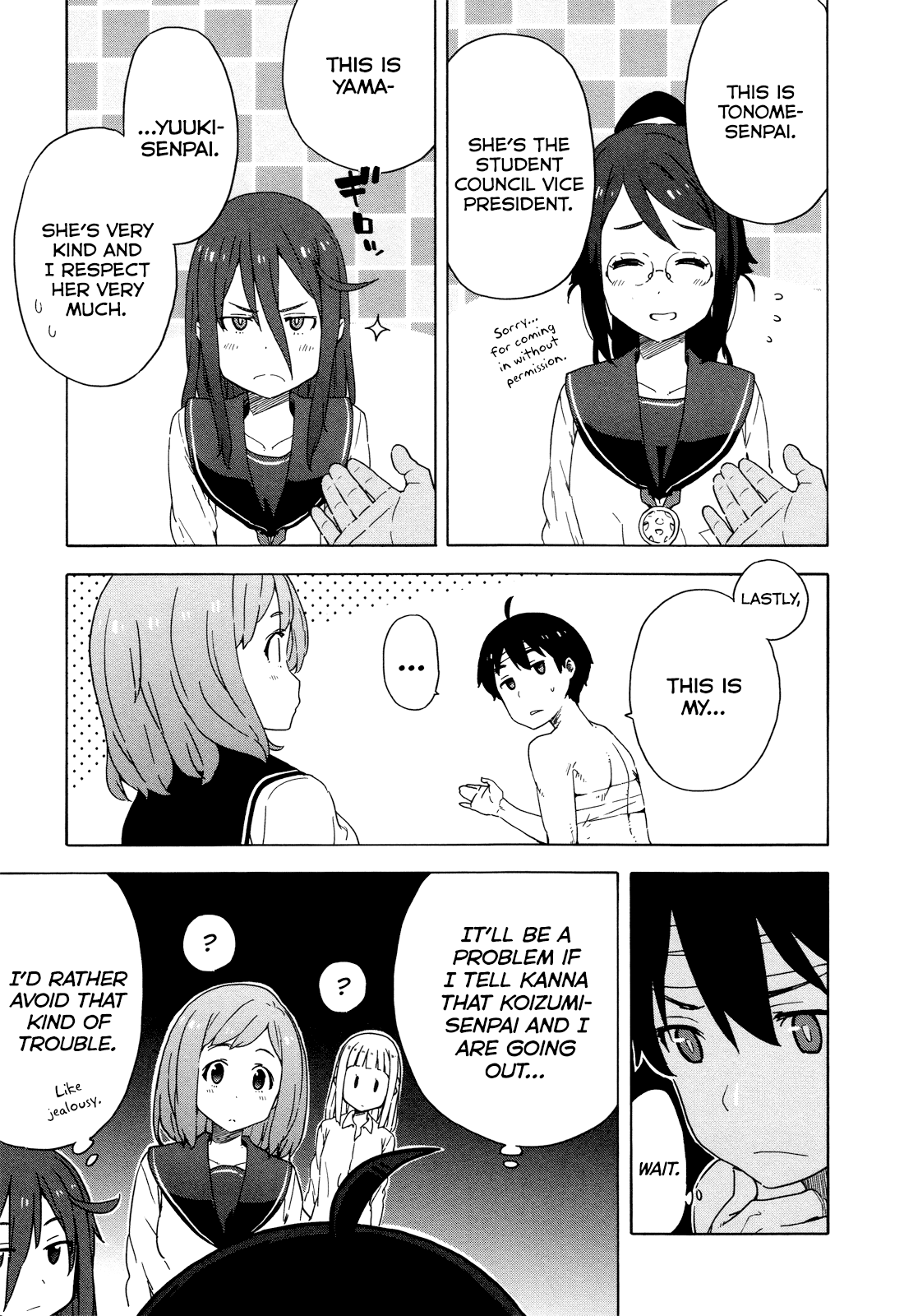 Saito-kun wa Chounouryokusha Rashii Chapter 23 page 9 - Chapter 23: Rescuing, Being Rescued