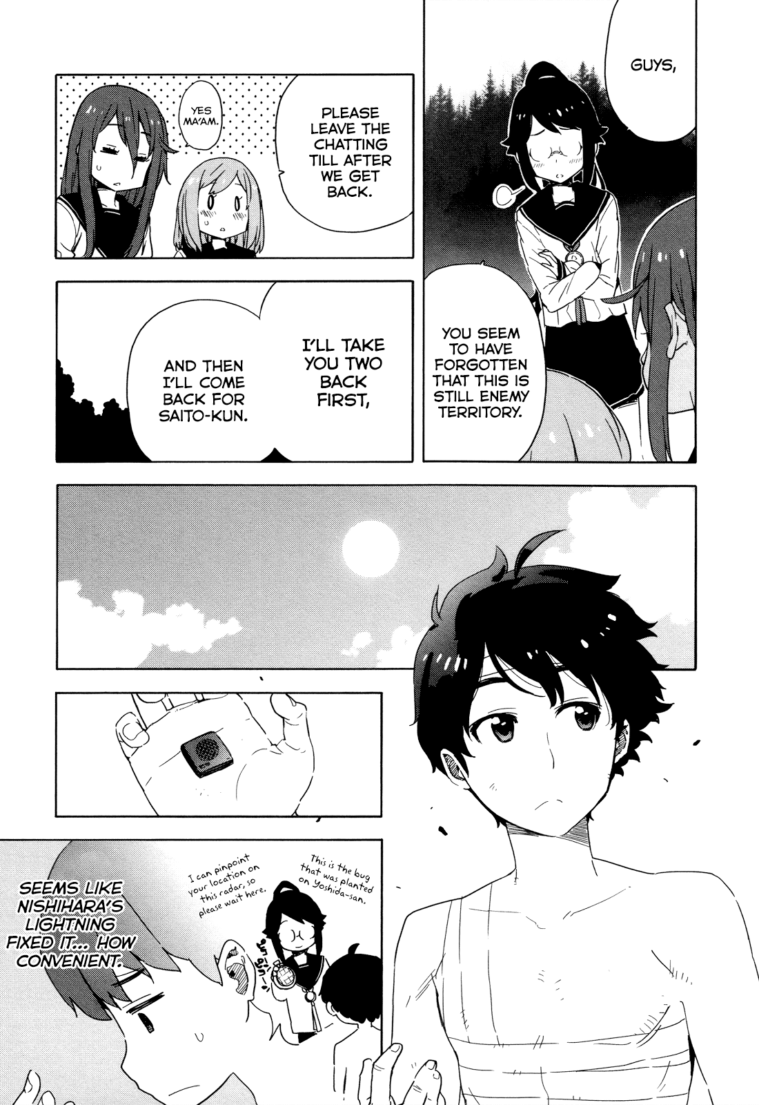 Saito-kun wa Chounouryokusha Rashii Chapter 24 page 11 - Chapter 24: Till The Day We Meet Again