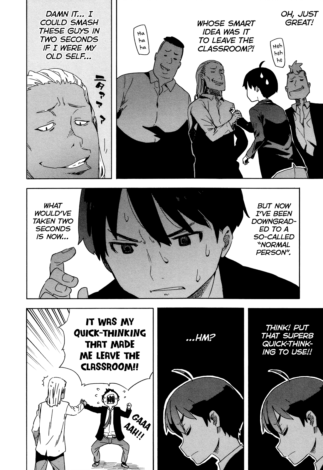Saito-kun wa Chounouryokusha Rashii Chapter 25 page 12 - Chapter 25: Normal Saito-kun and the Mysterious Paranormal Girl