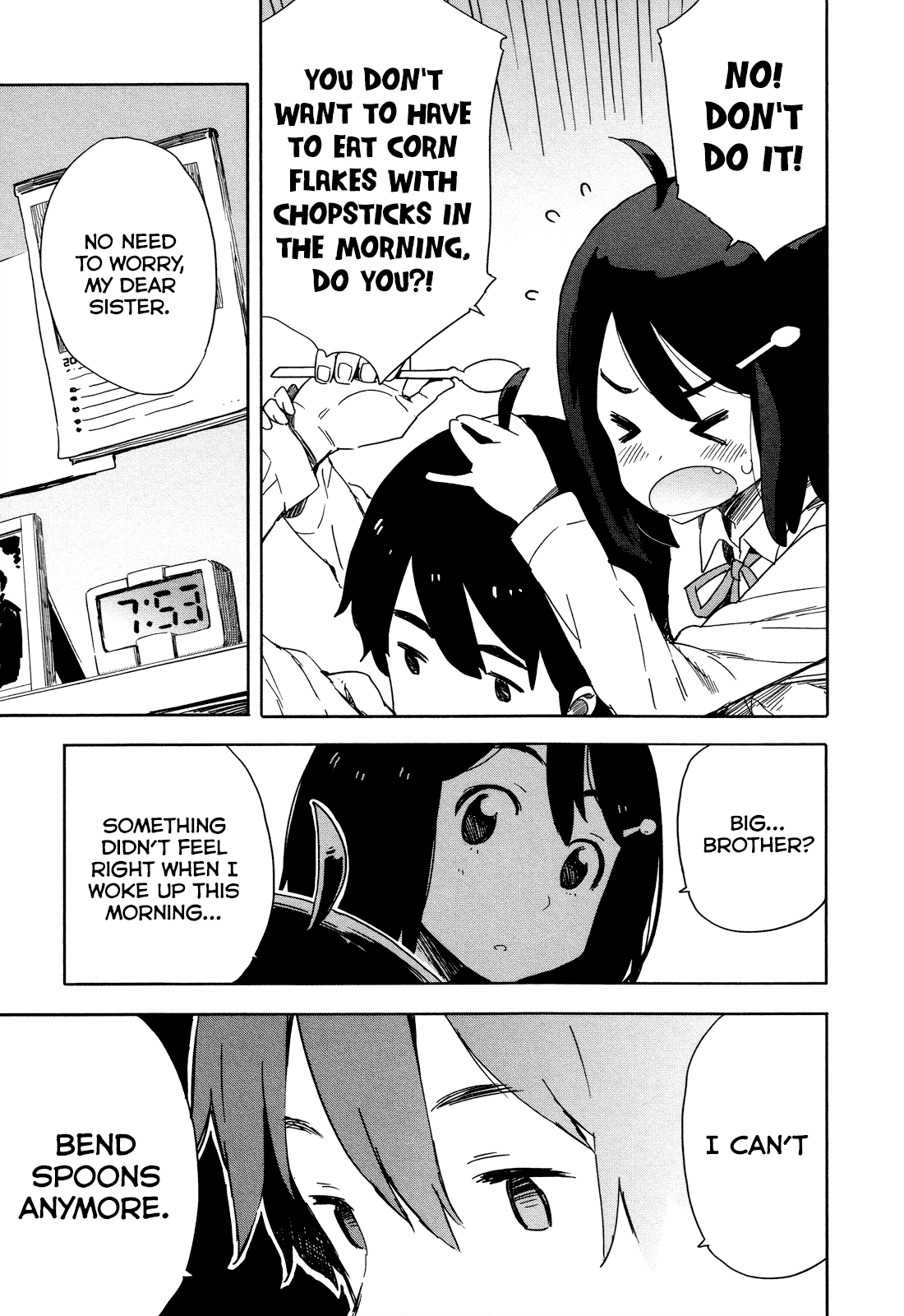 Saito-kun wa Chounouryokusha Rashii Chapter 25 page 5 - Chapter 25: Normal Saito-kun and the Mysterious Paranormal Girl